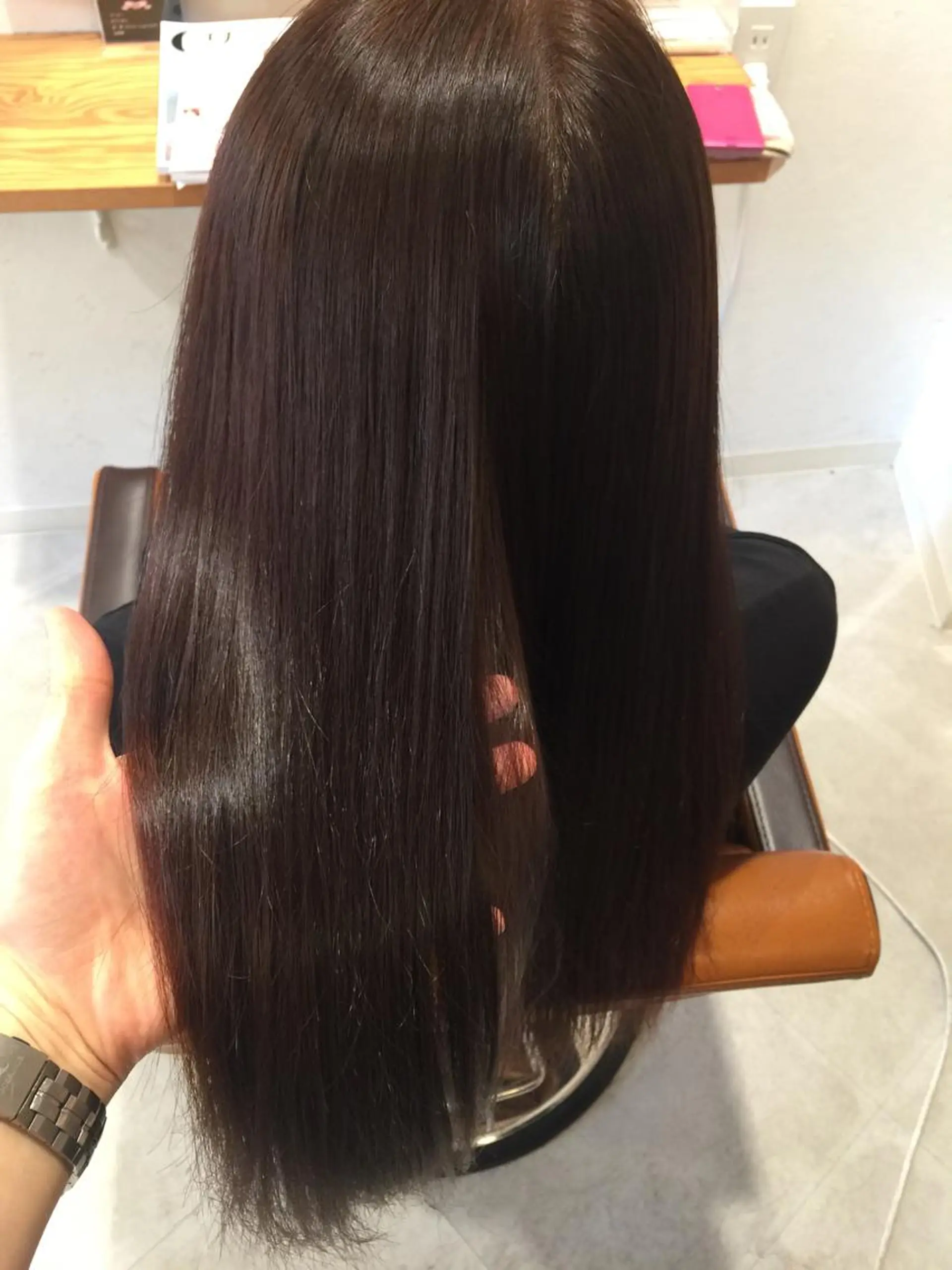 ロング 髪質改善 縮毛矯正 ツヤ髪専門美容師 桑原　和誠のヘアスタイル