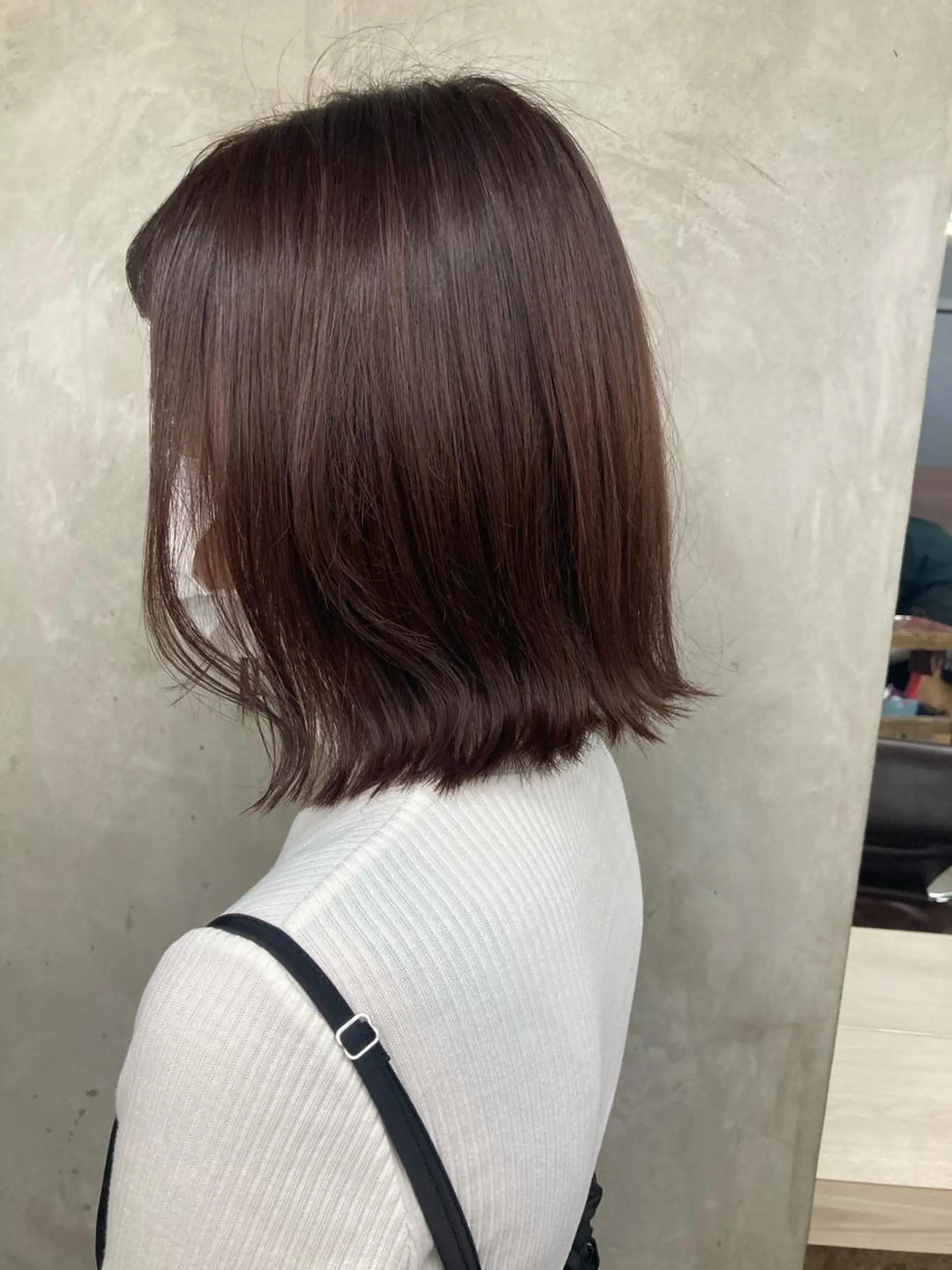ショート カラー ヘアカラー トリートメント ブリーチ&似合せボブ 田中寛十のヘアスタイル