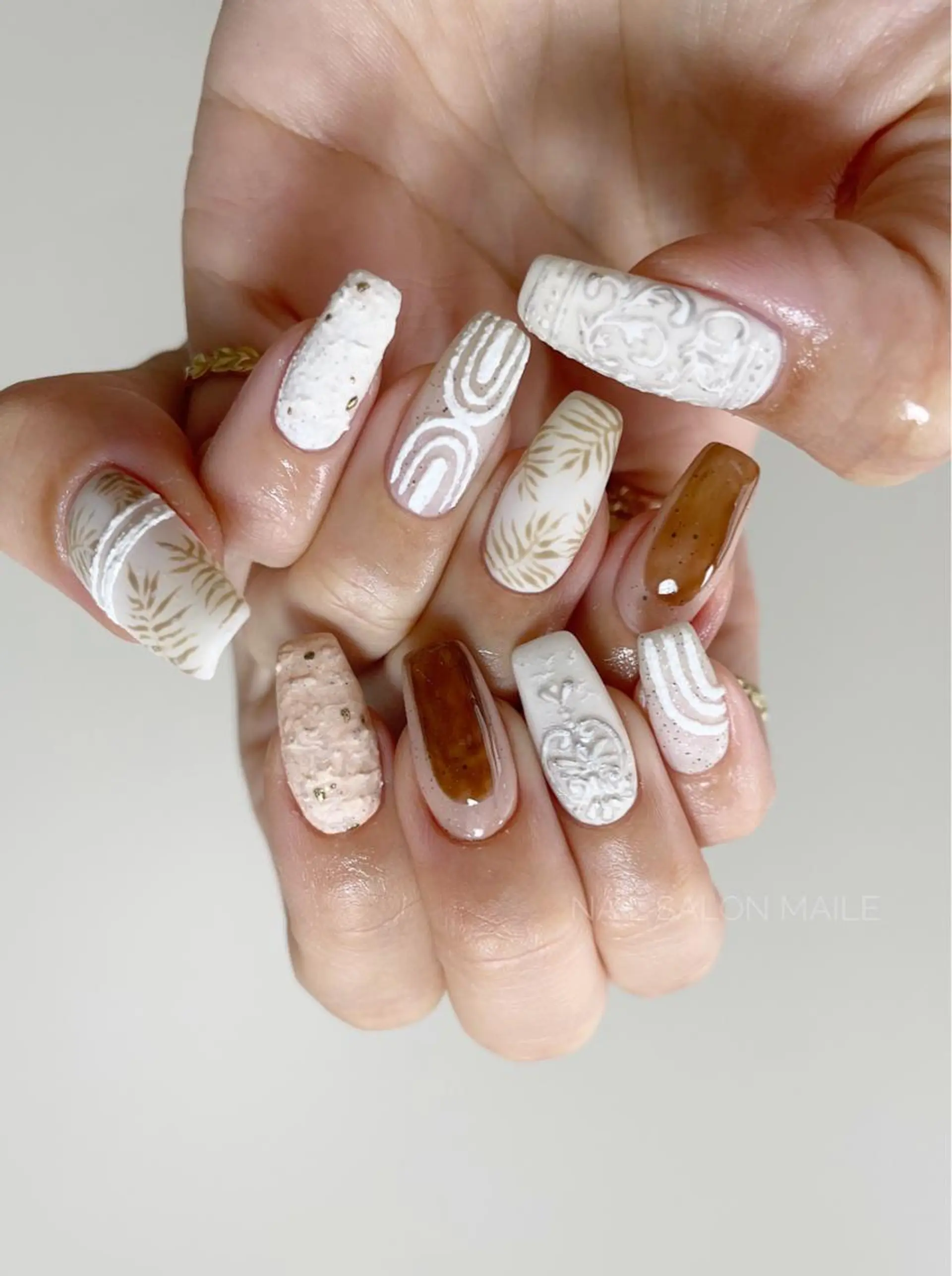 ネイル ハンドネイル nailsalonmaile所属・nail salon maile☽のネイルデザイン