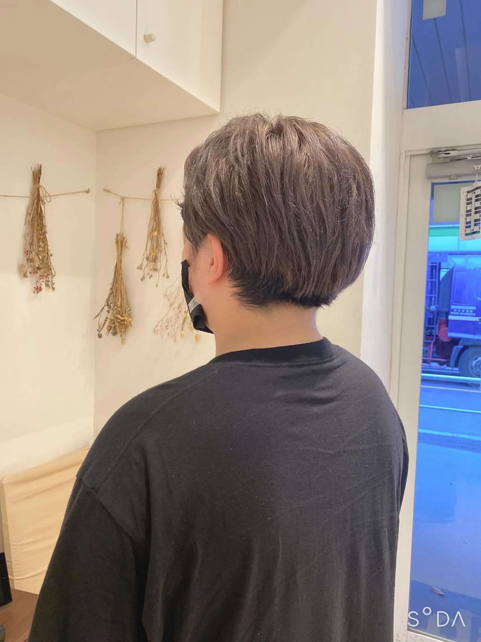 カラー メンズ シルバー はだゆうき @hadadan08のヘアスタイル