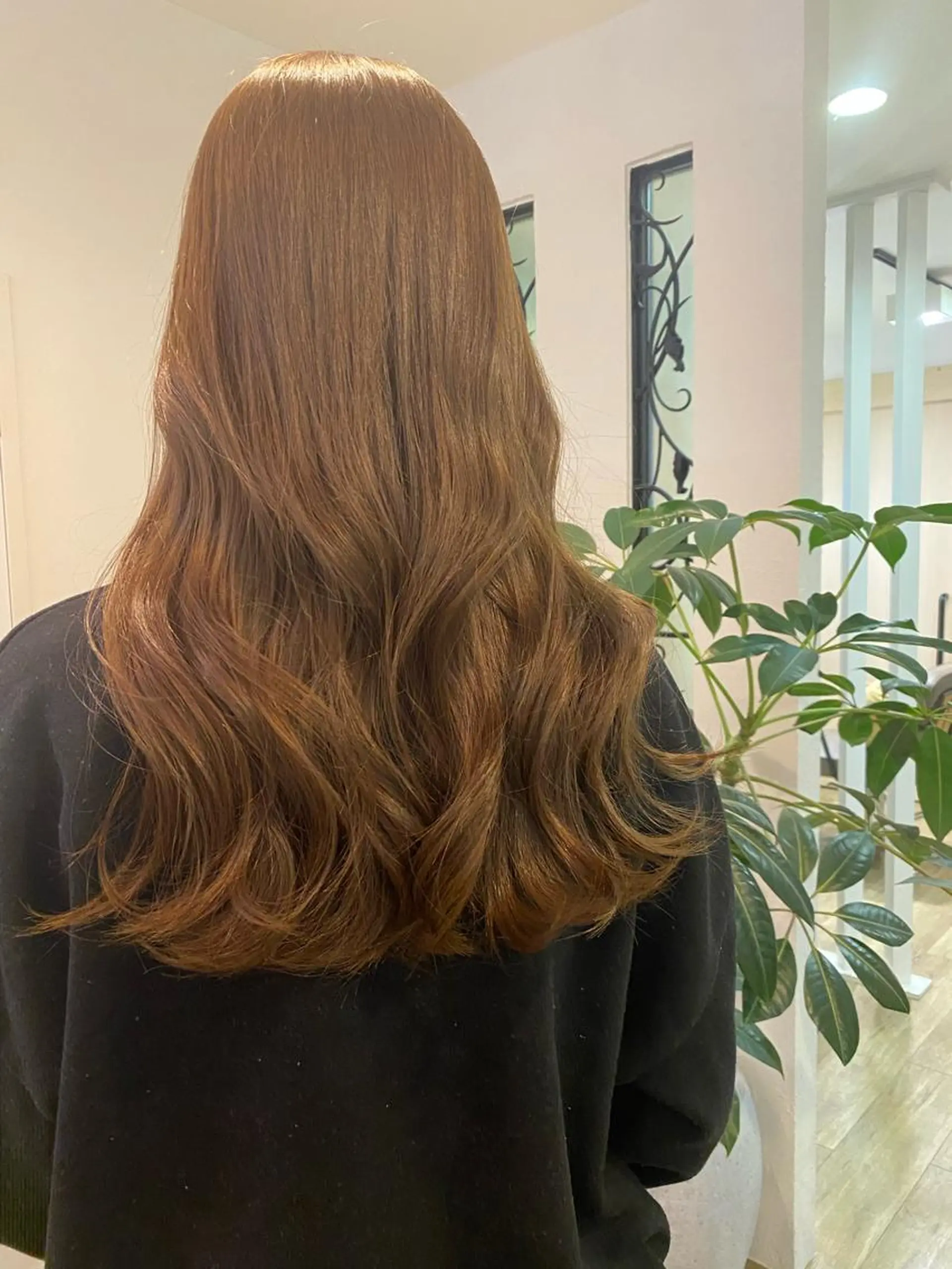 ロング カラー ブリーチ ブリーチなしカラー CIEN lime所属・松下 育未のヘアスタイル