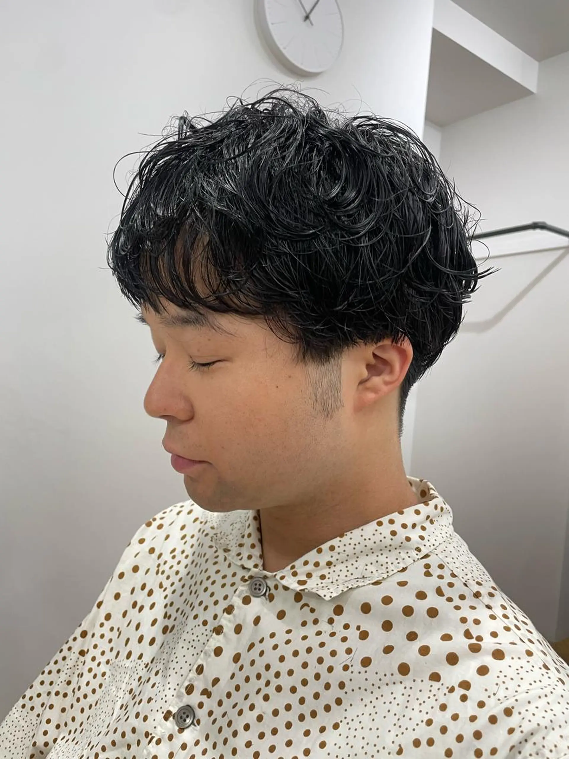 ショート カラー パーマ ヘアアレンジ メンズ レイヤー/ 透明感カラー/マドカのヘアスタイル