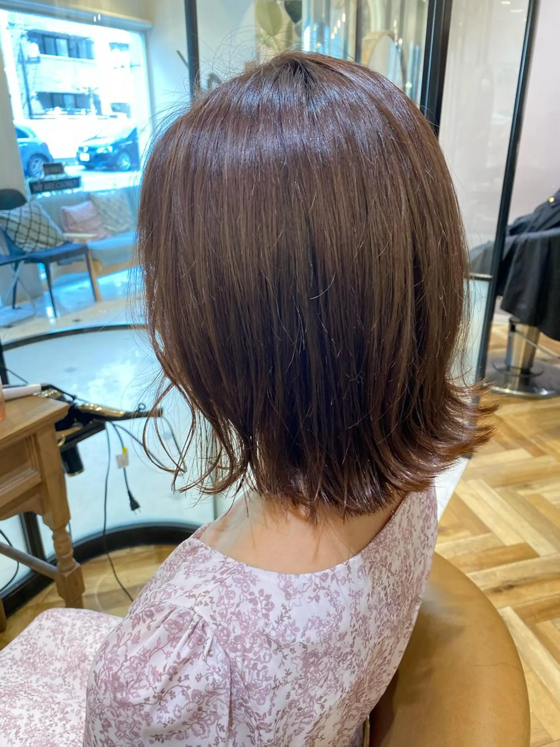 ショート ボブ韓国風レイヤー 髪質改善/畠中ケントのヘアスタイル