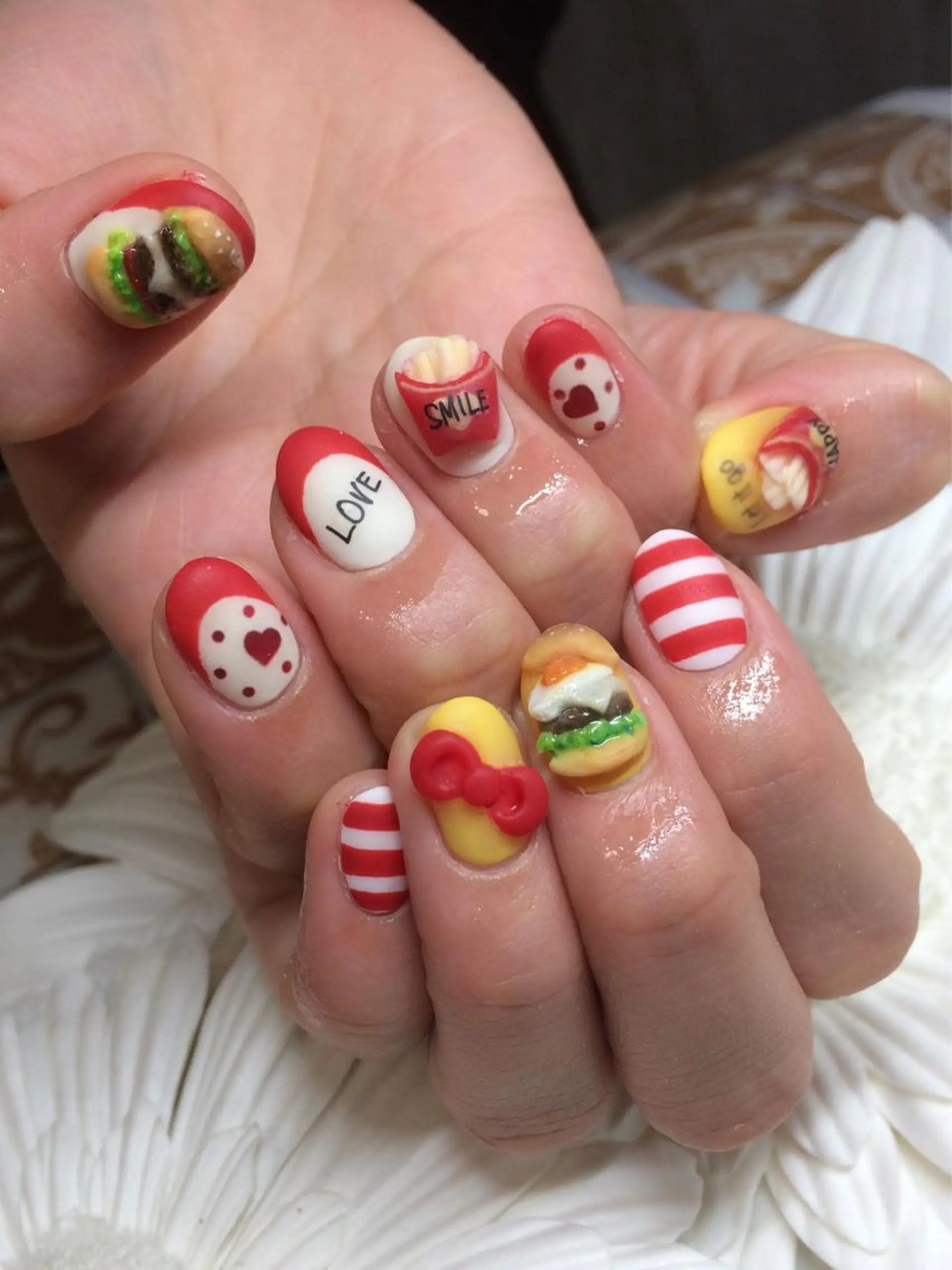 ネイル ハンドネイル Nailsalon E's cafeのネイルデザイン