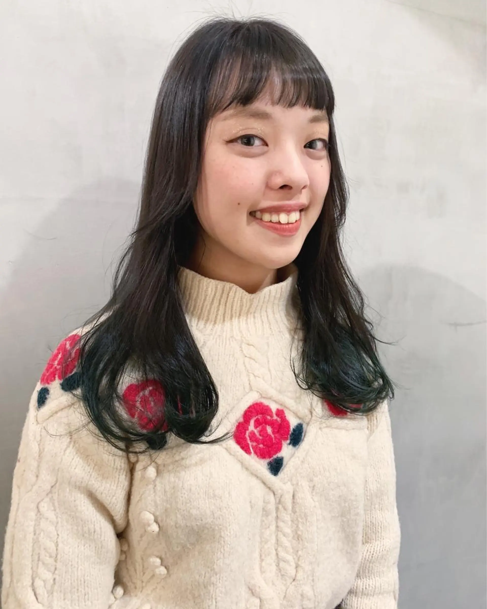 ロング カラー ヘアカラー トリートメント 優 作のヘアスタイル