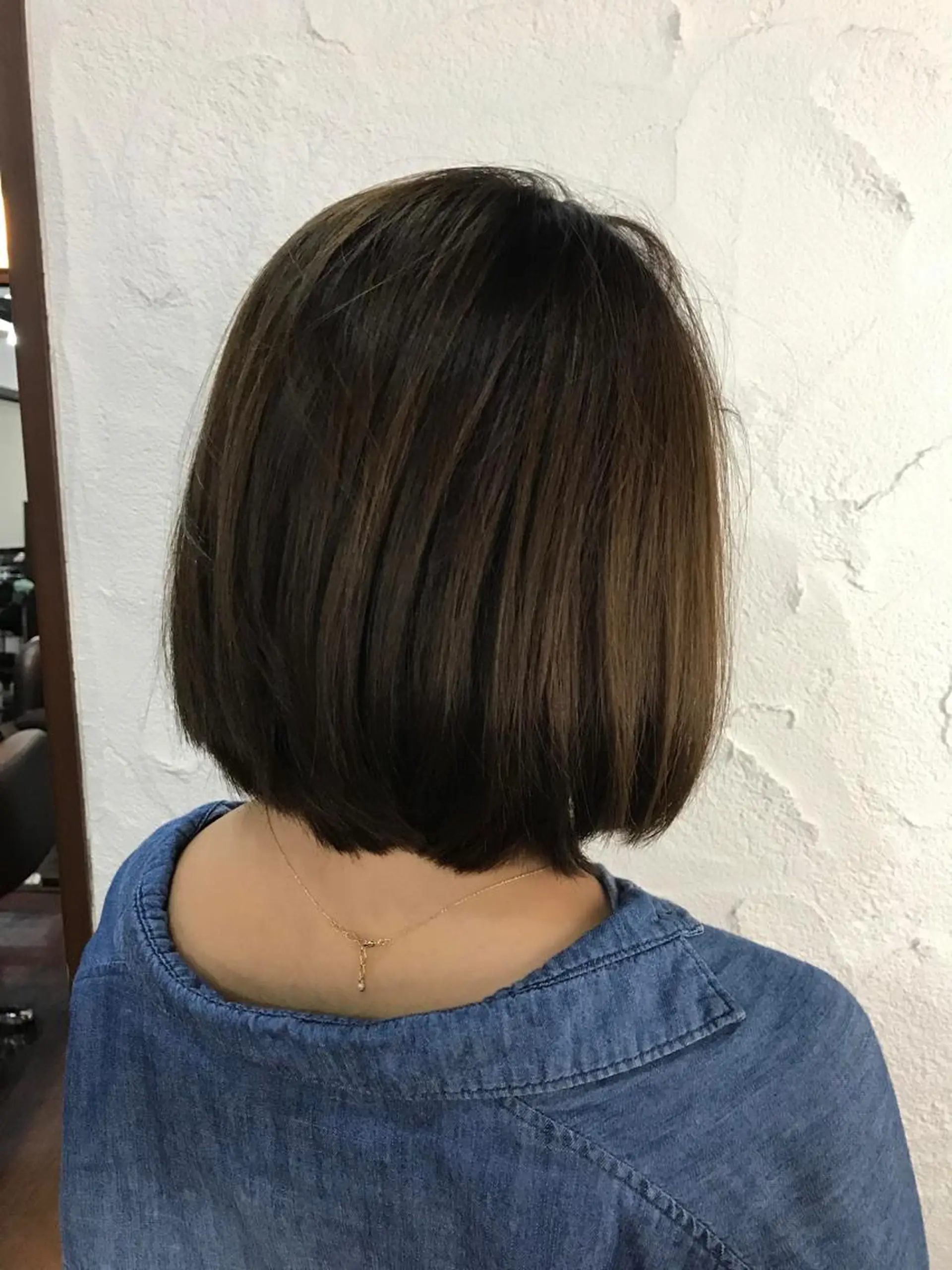 ミディアム カラー ボブ R's hair 大道瞳のヘアスタイル