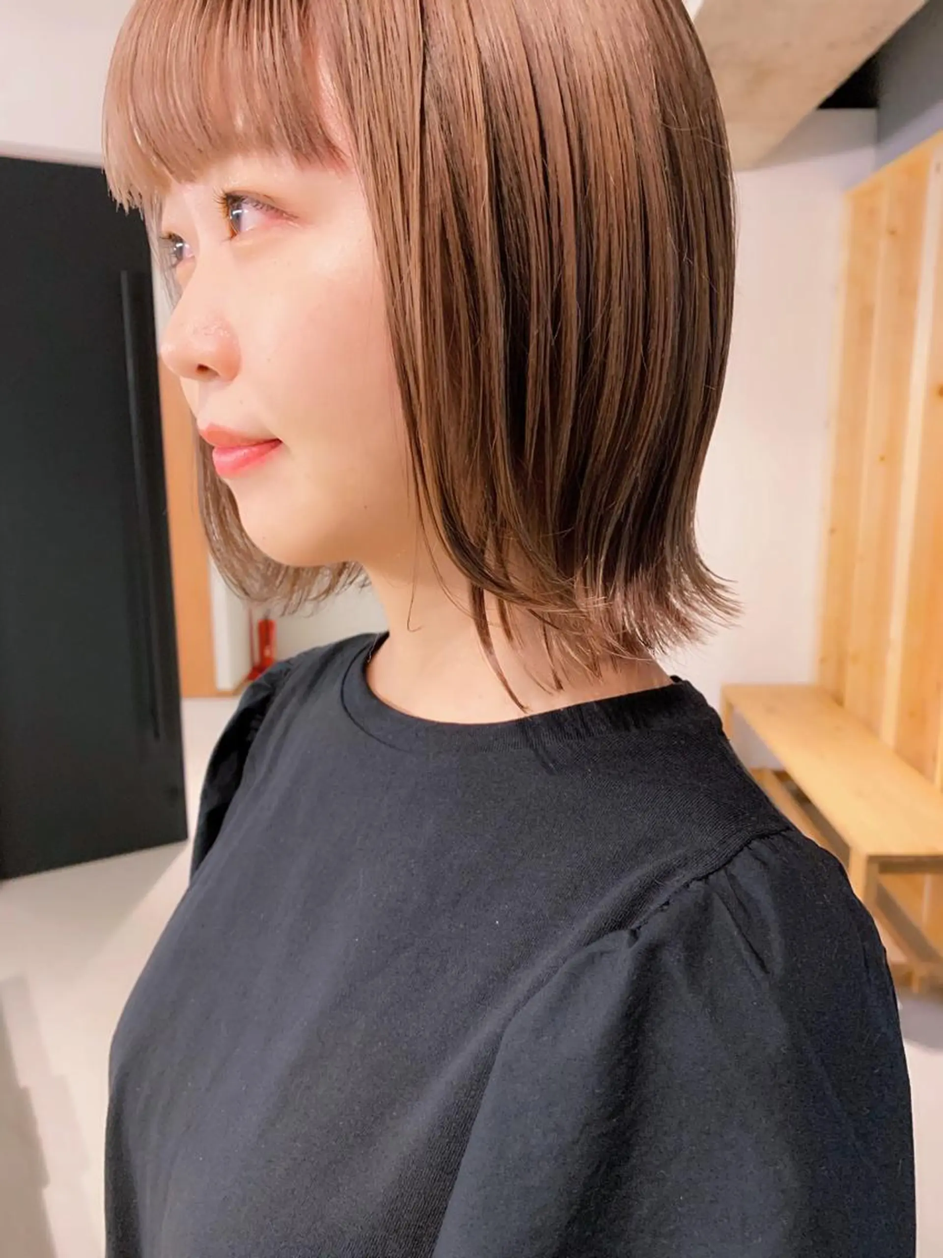 ショート カラー ベージュカラー tension 【テンション】のヘアスタイル