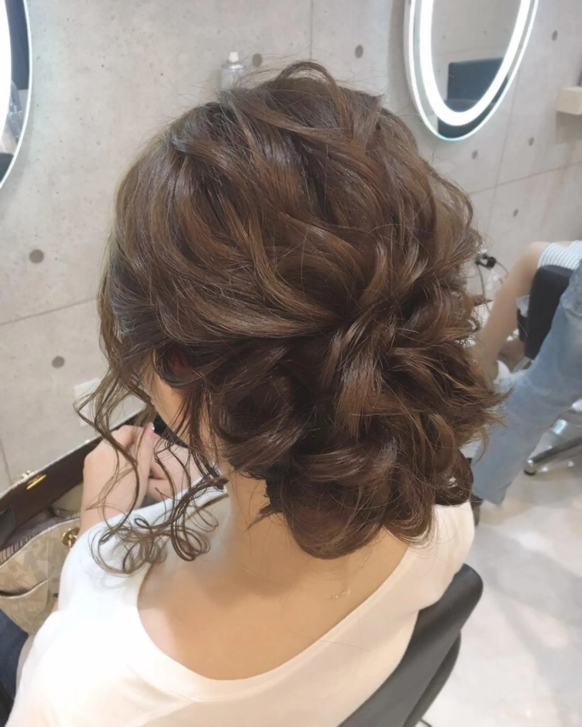 ヘアアレンジ ヘアセット lien natsukiのヘアスタイル