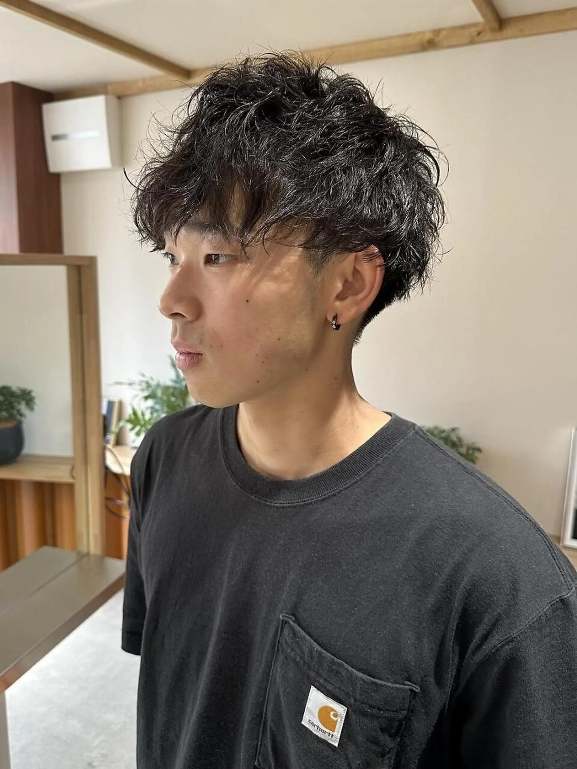 メンズ カット パーマ eiji ／ waltのヘアスタイル