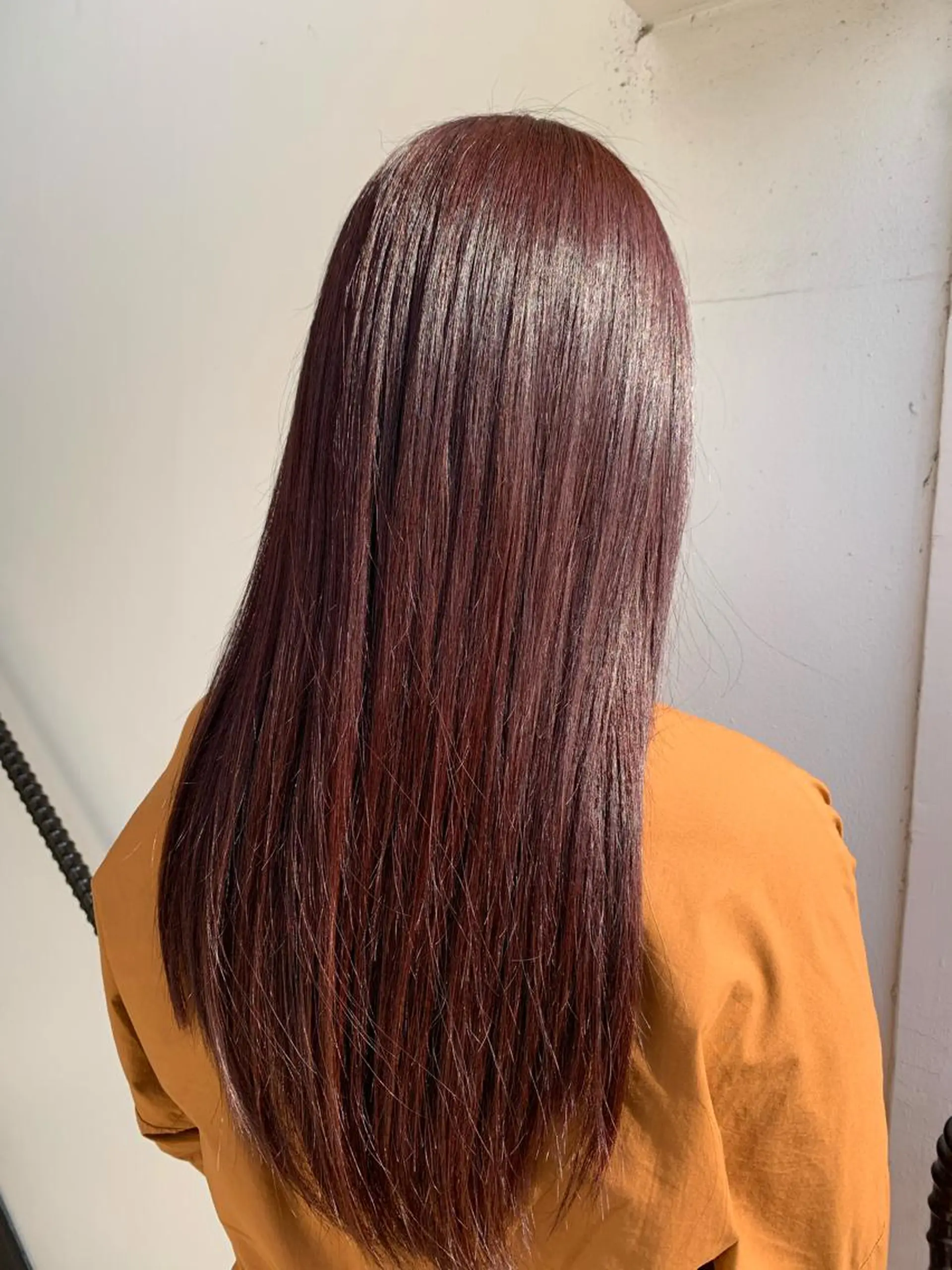 ロング ピンクブラウン Emma ecole所属・Emma ecole /栄/RIOのヘアスタイル