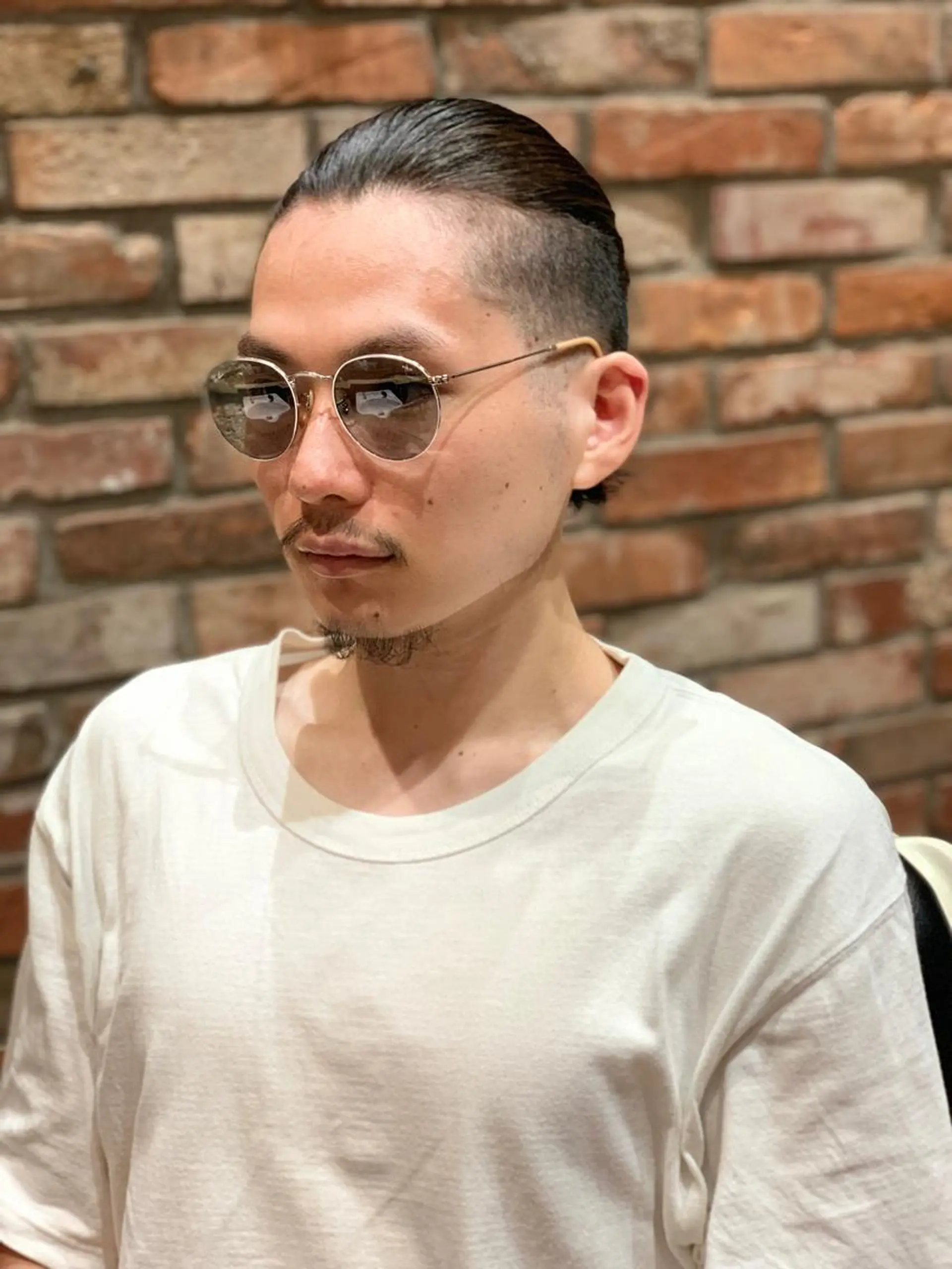 ショート ヘアアレンジ メンズ HIROGINZAプレミアムバーバー赤坂店所属・田中 千恩のヘアスタイル