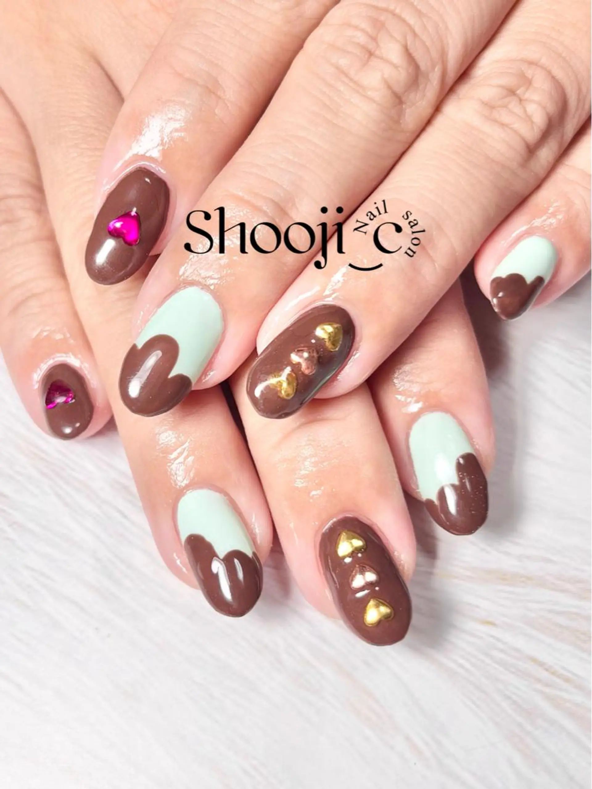 ネイル アートネイル 長さ出し ジェルネイル スカルプネイル シンプルネイル Shooji_c Nail salon所属・Shooji_c Nail salonのネイルデザイン