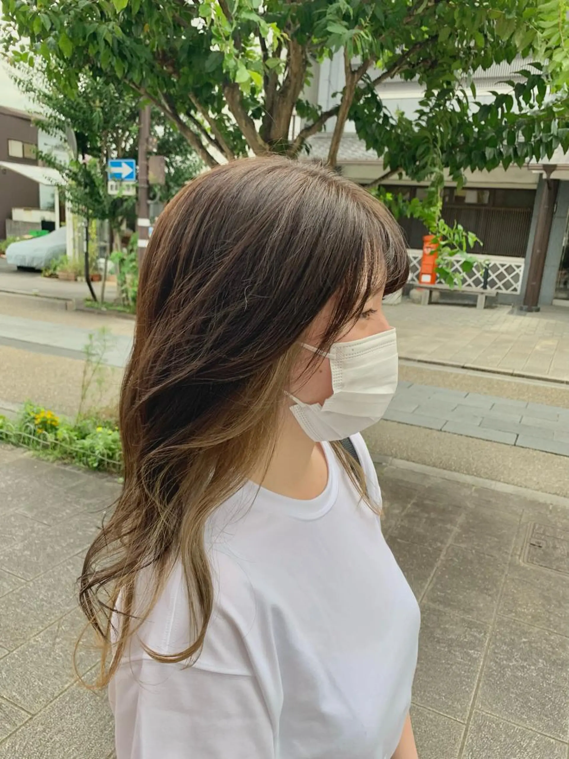 ロング カラー ベージュカラー ブリーチ Lunapiena所属・Lunapiena 🫧ナナのヘアスタイル
