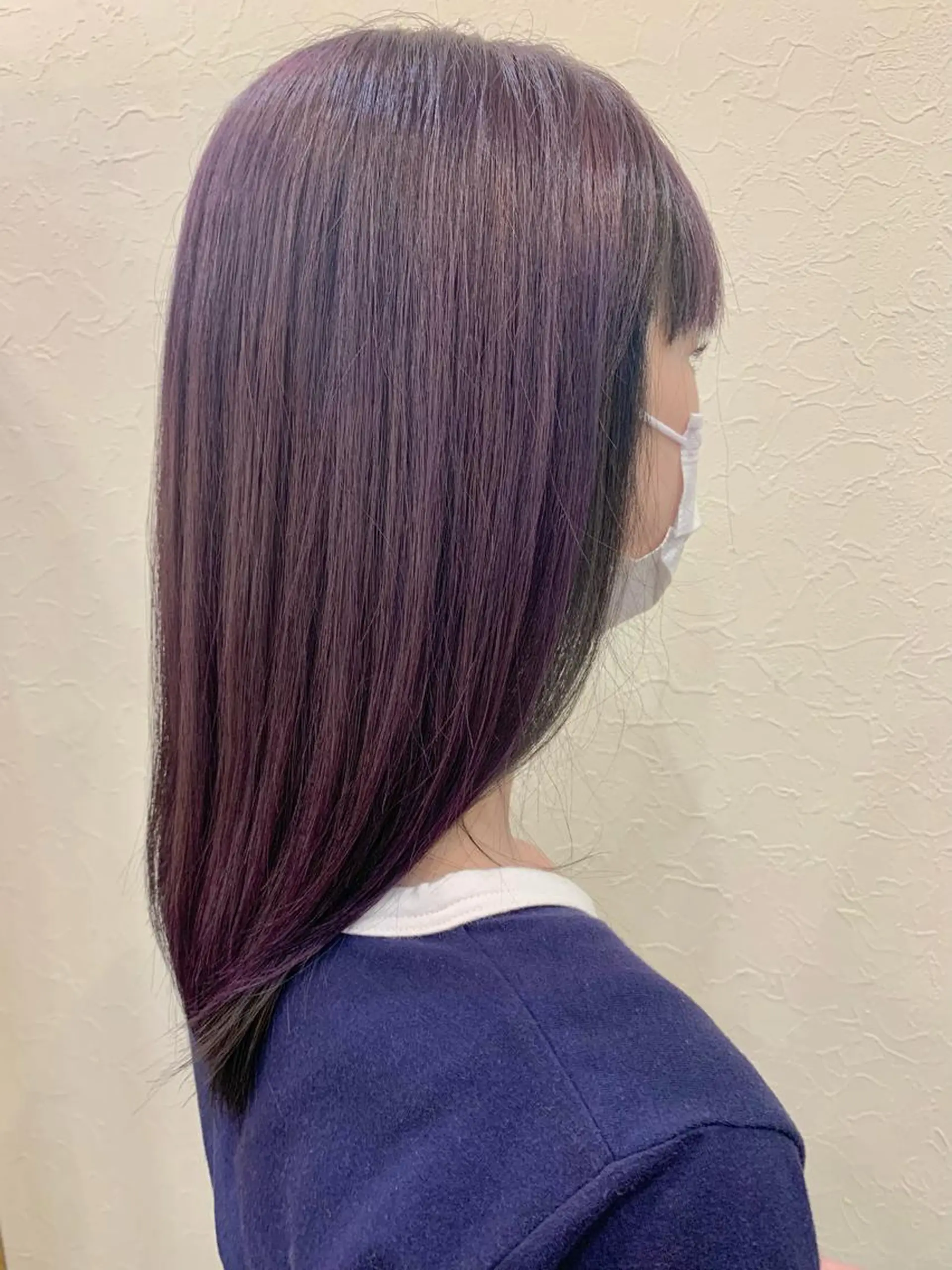 セミロング 石原 姫菜のヘアスタイル