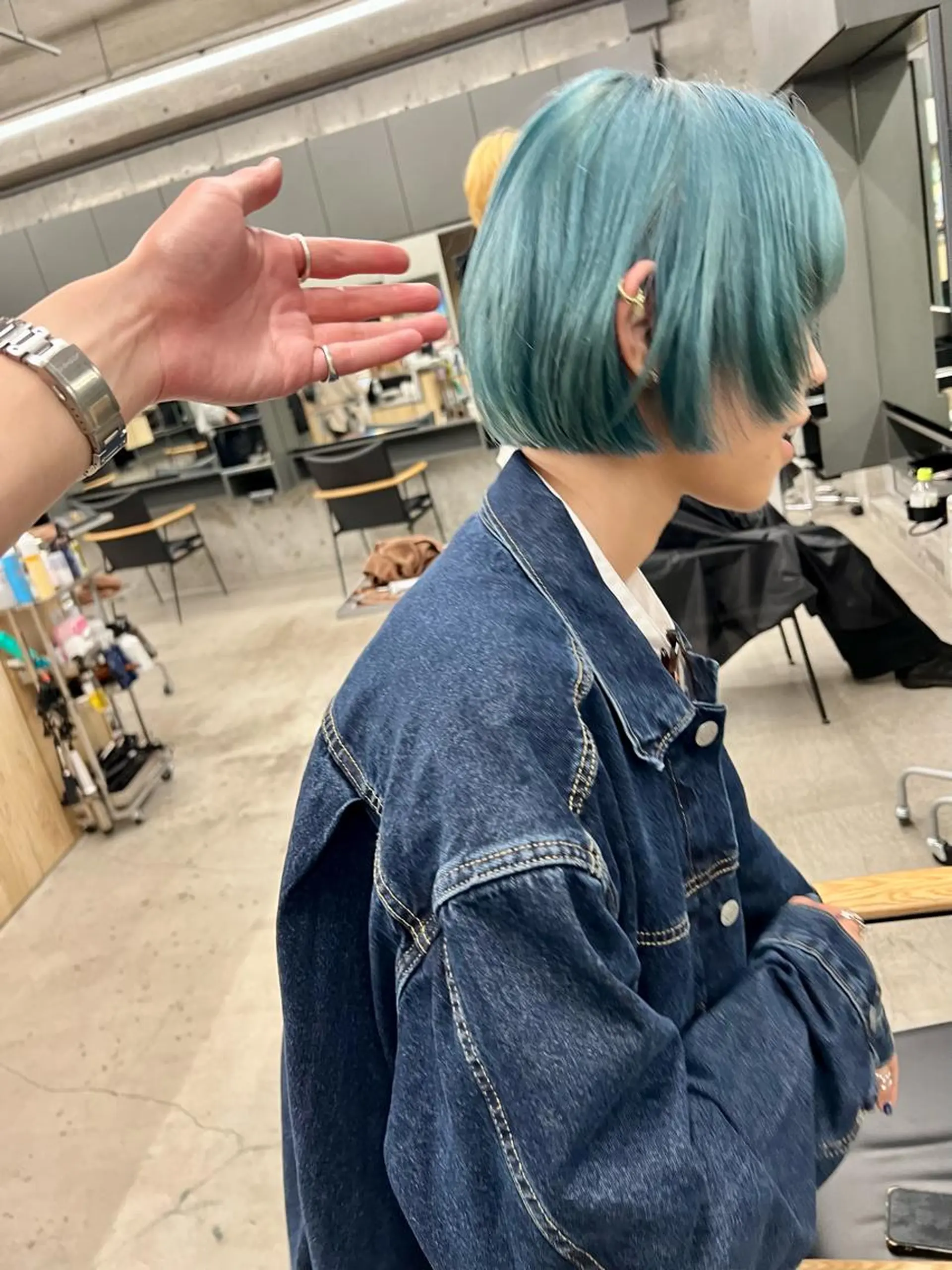 ショート ボブ 顔周りカット レイヤーカット カット sakoda shunkiのヘアスタイル