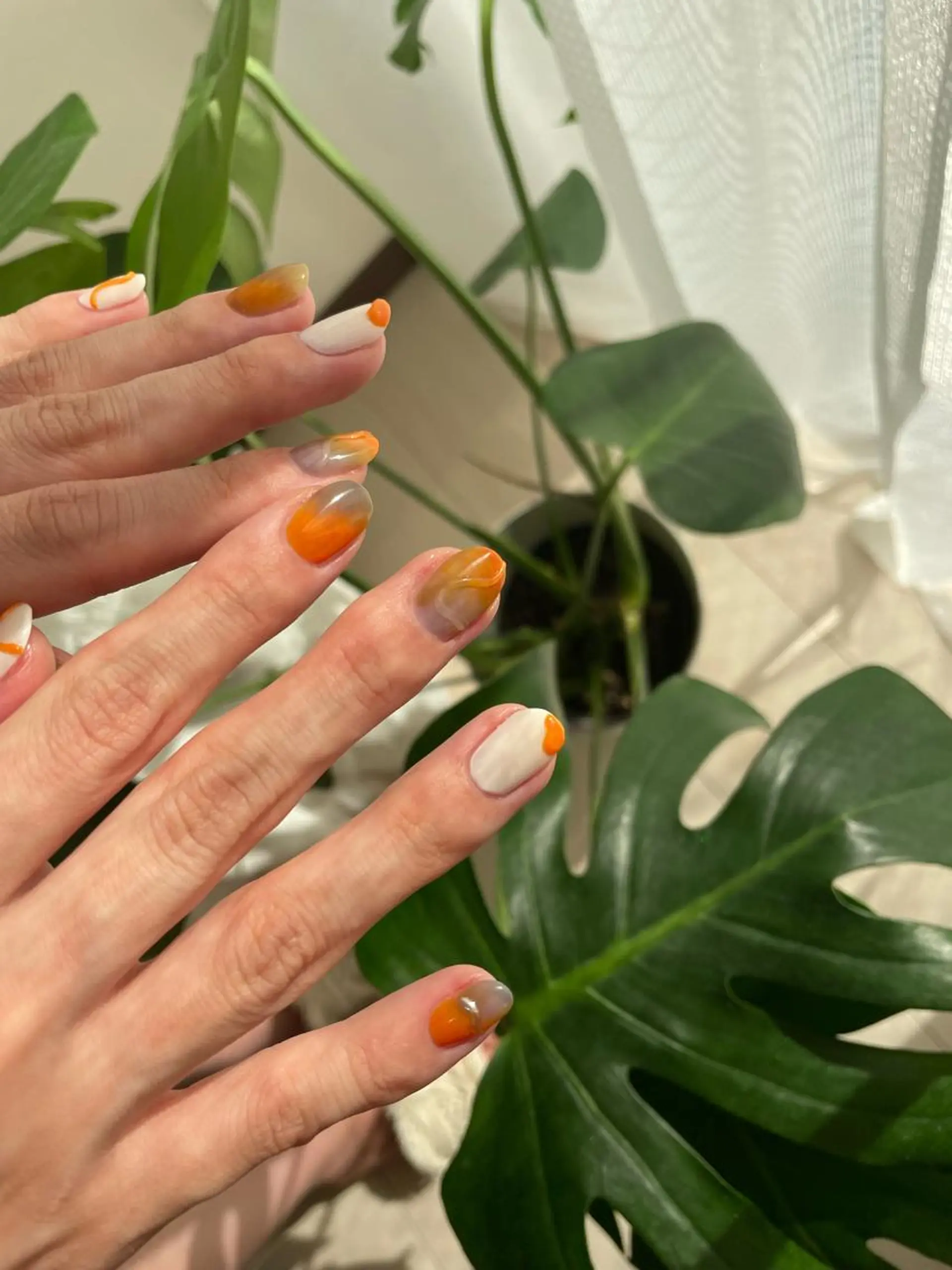 ネイル ハンドネイル Radia bykaonailsのネイルデザイン