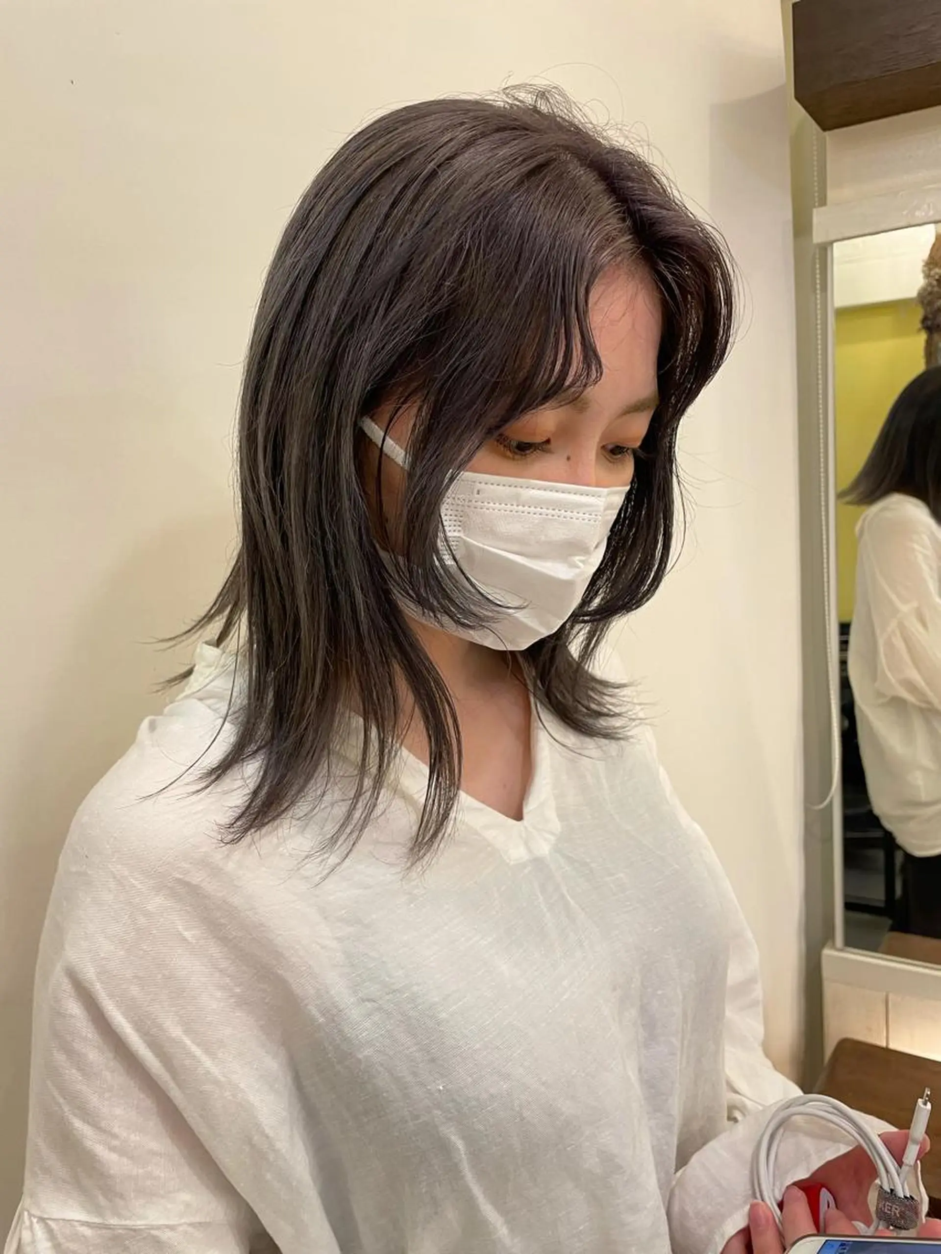 セミロング カラー TO C所属・ボブ/ミディアム RIONAのヘアスタイル