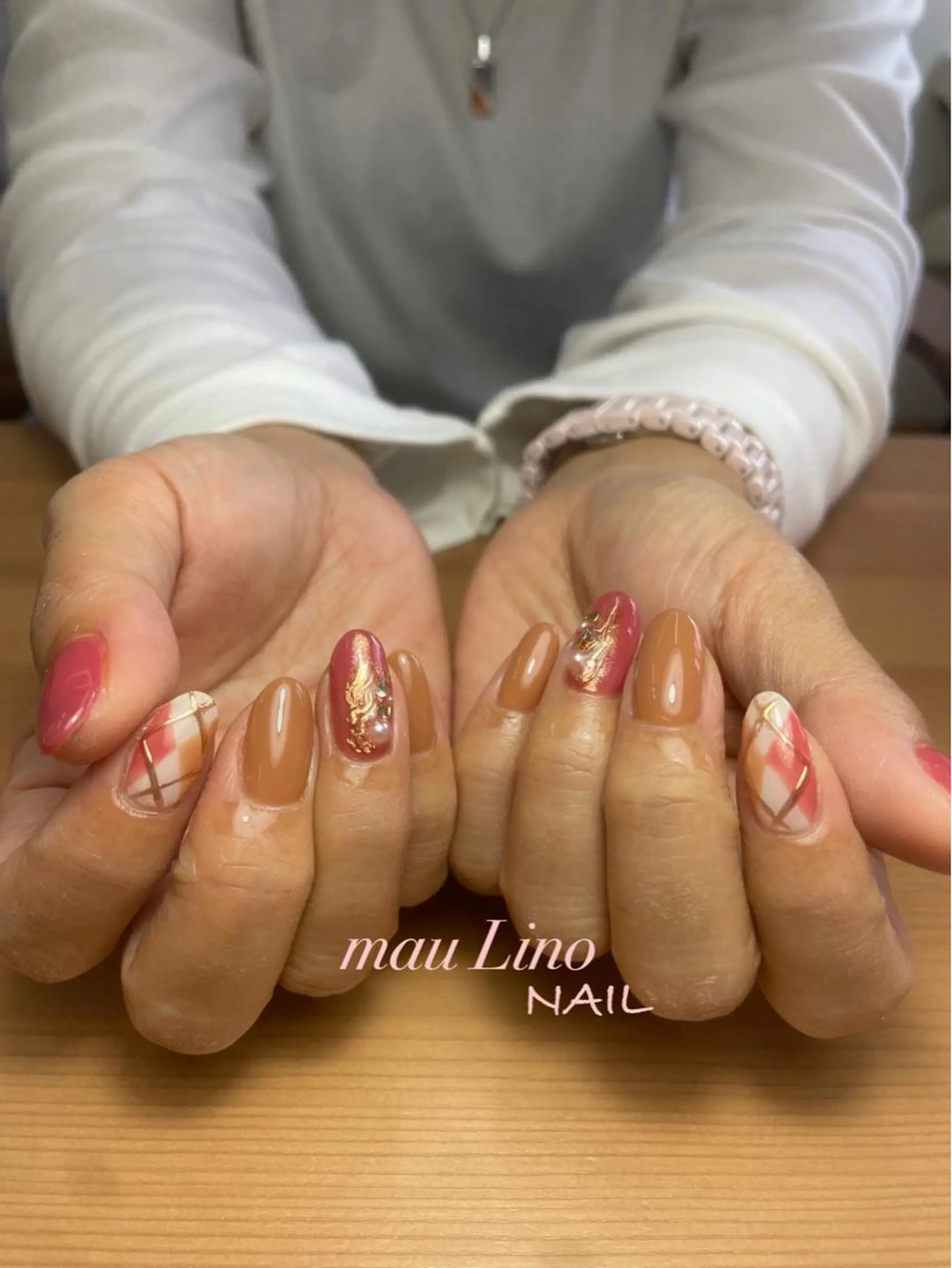 ネイル ハンドネイル mau Lino NAIL所属・GELo nail~#19~のネイルデザイン