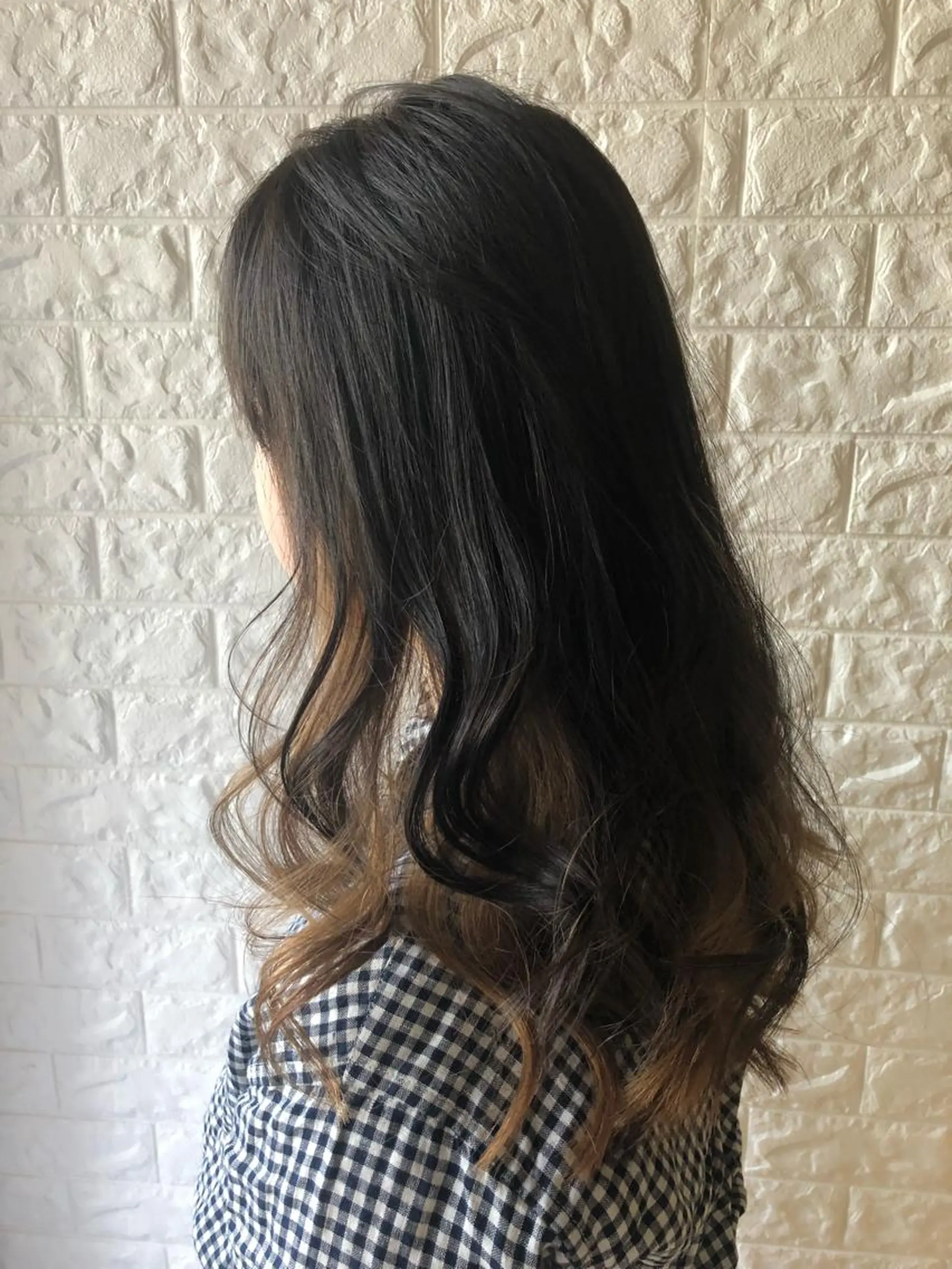 ロング 縮毛矯正/髪質改善 主税巧一のヘアスタイル