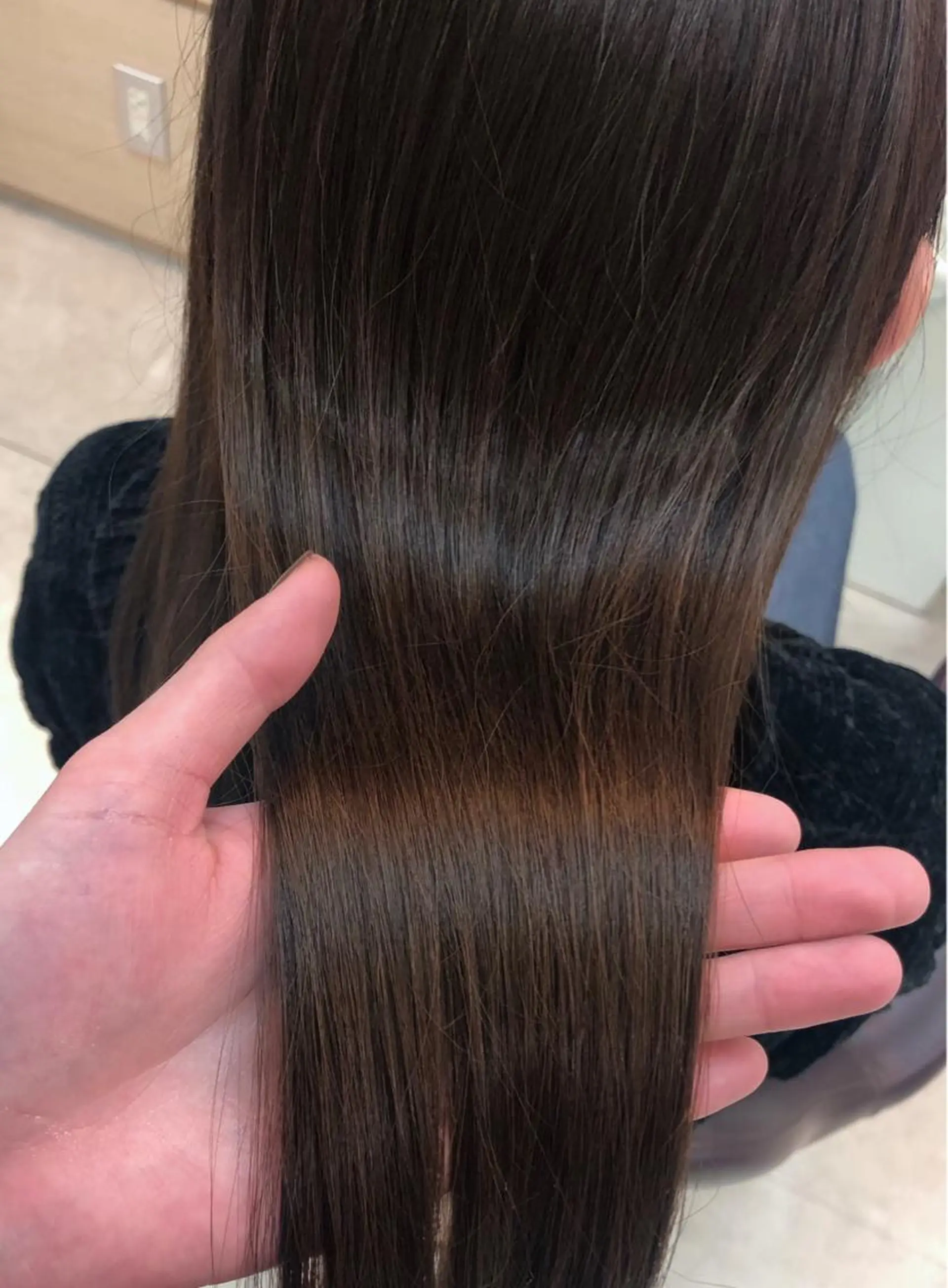 ロング カラー カット ヘアカラー トリートメント シールエクステ/ 髪質改善💐yuuのヘアスタイル