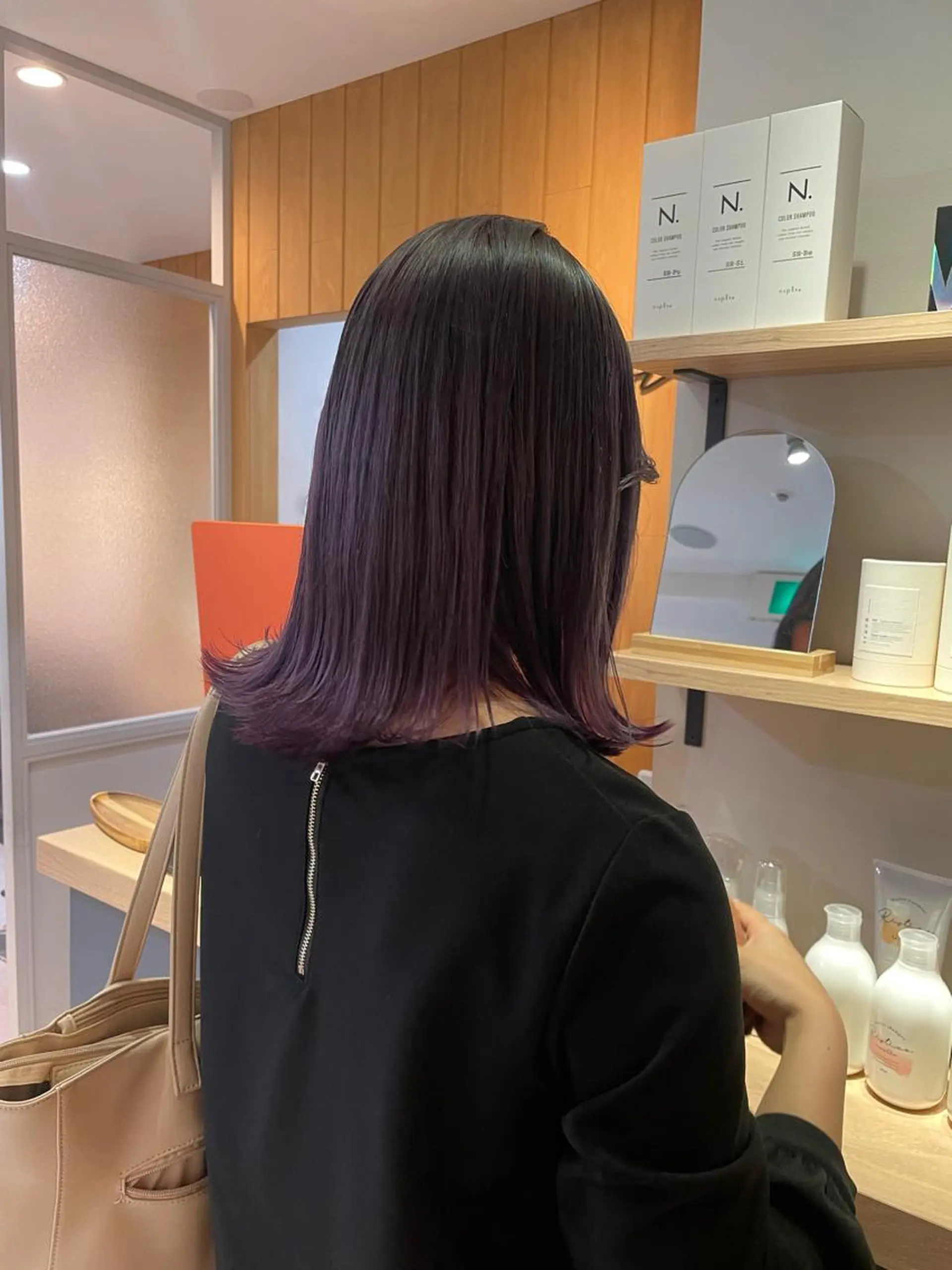 カラー yohaku misakiのヘアスタイル