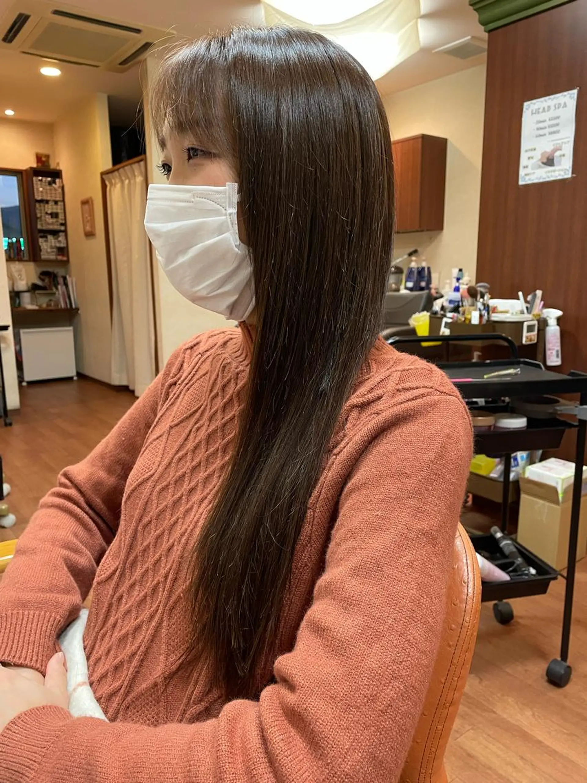 ロング カット ヘアカラー エクステ Vyuha ビューハのヘアスタイル