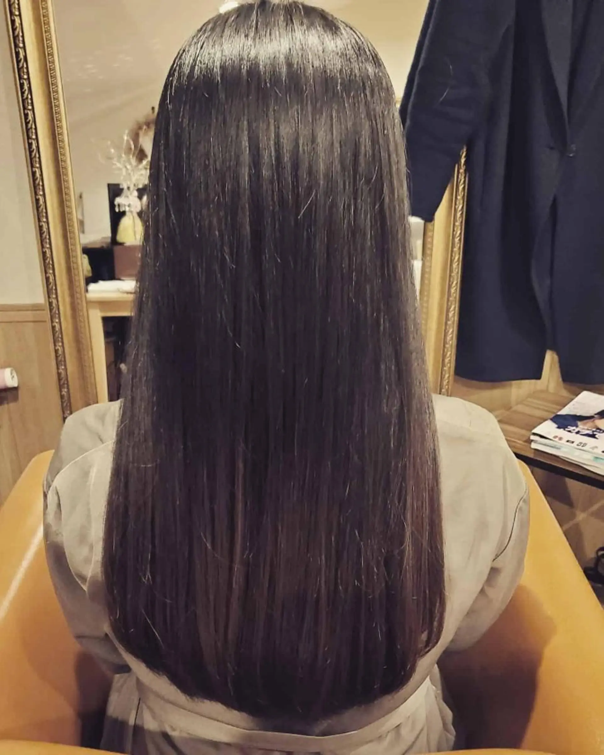 ロング 外国人風カラー トリートメント リラク spa hair ark 富井直美のヘアスタイル