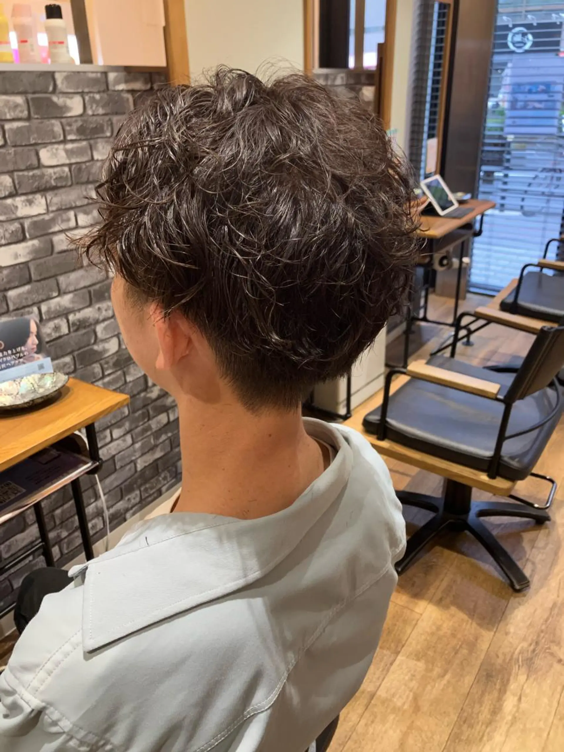 パーマ スパイラルパーマ えばら まい/attraのヘアスタイル