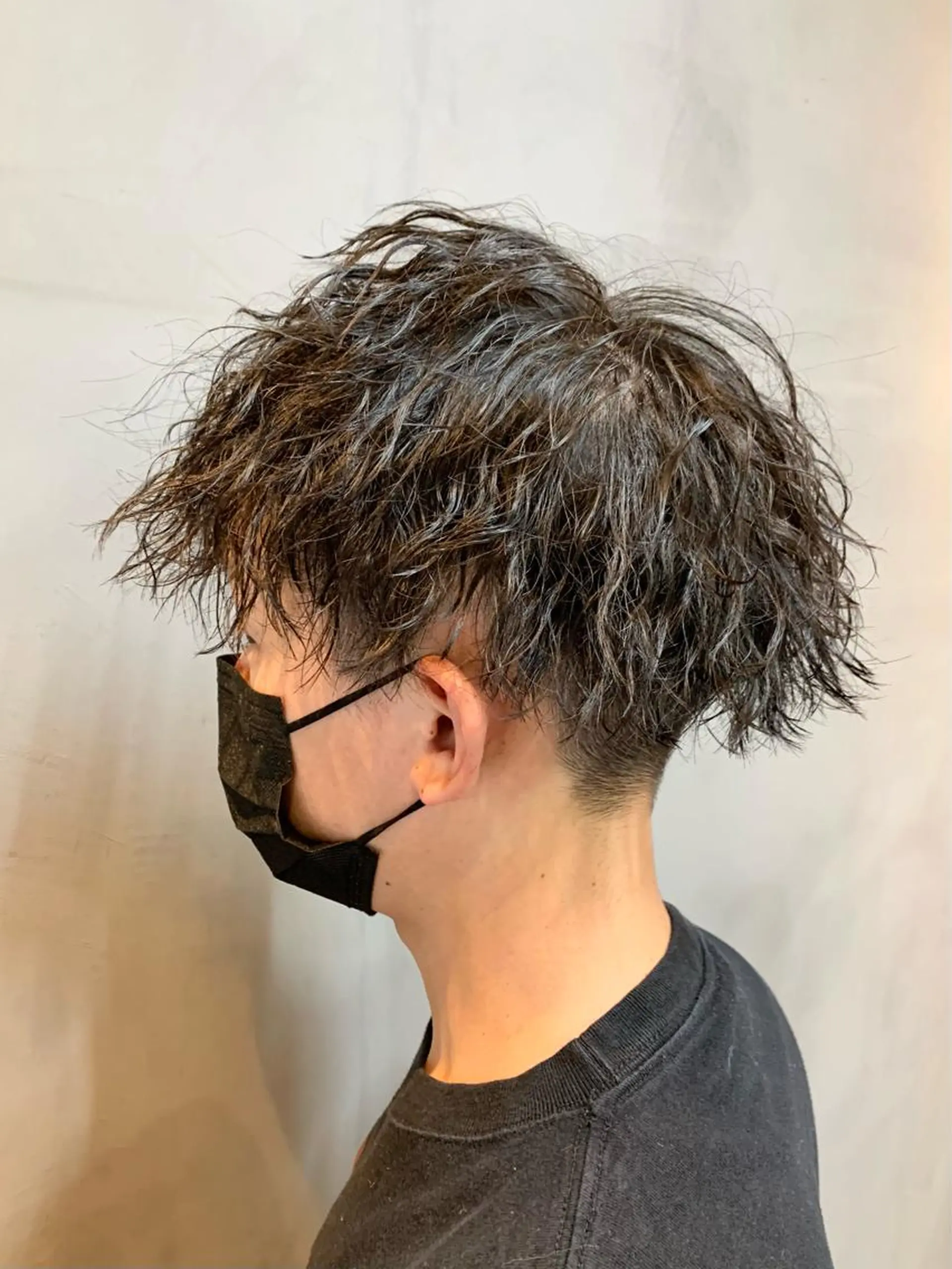 ミディアム カット パーマ 山口 JUNPEIのヘアスタイル