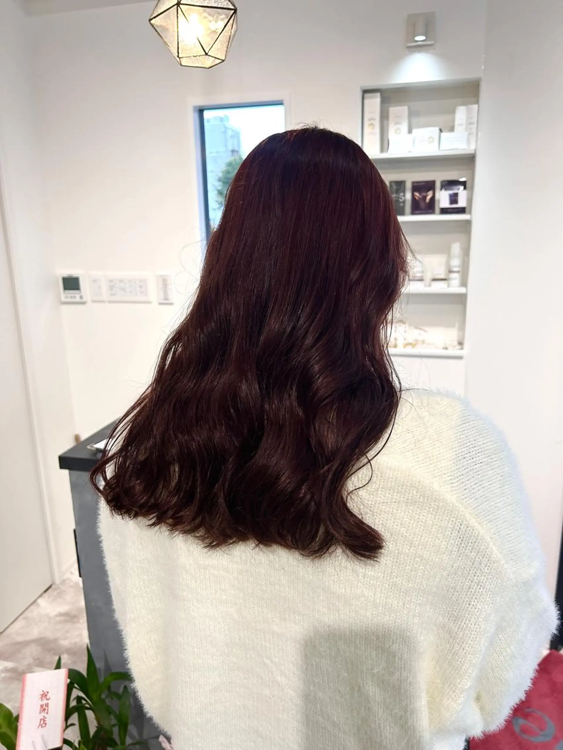 ミディアム カラー 河野 いずみのヘアスタイル