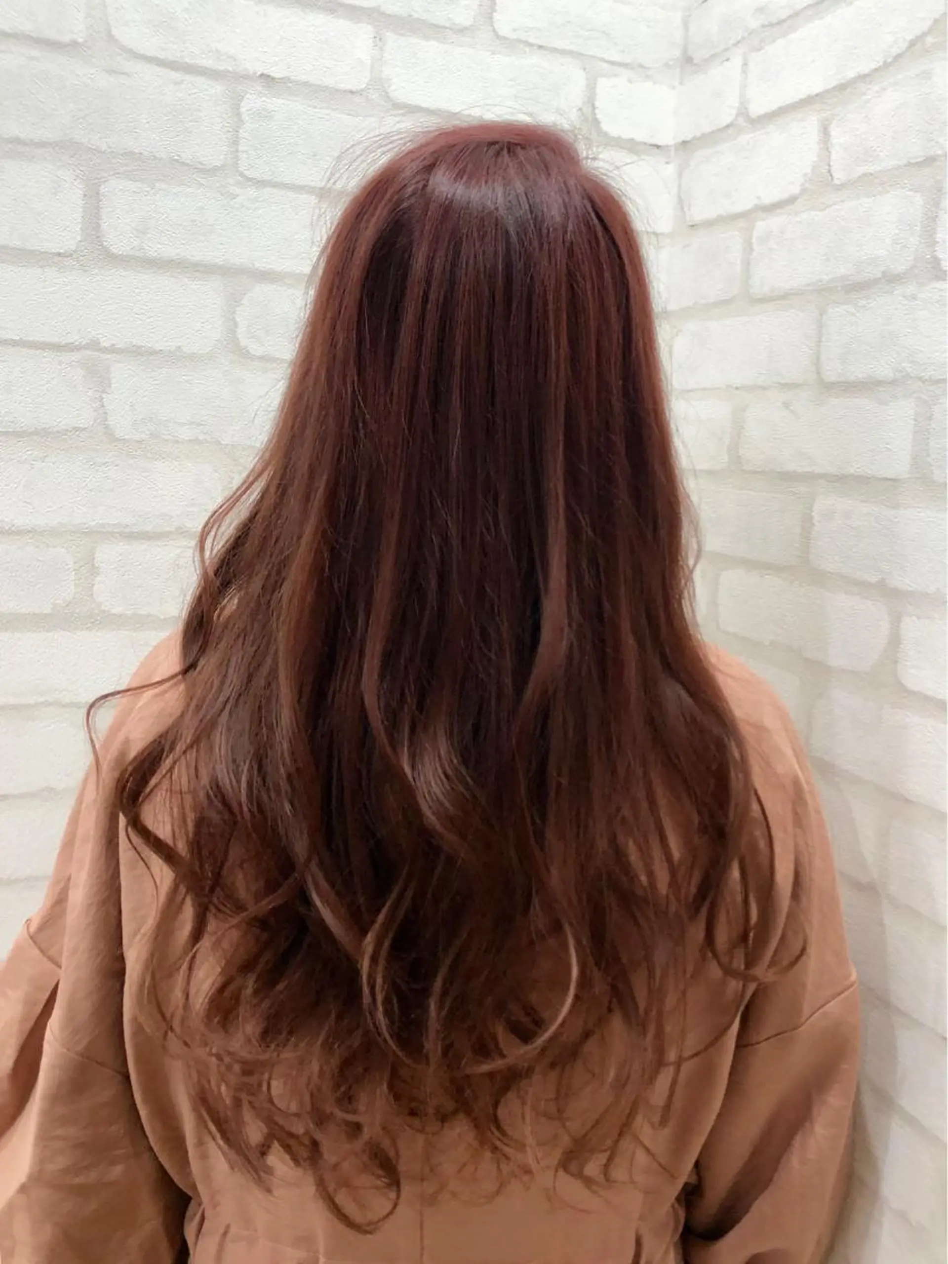 ロング 若山 敦のヘアスタイル