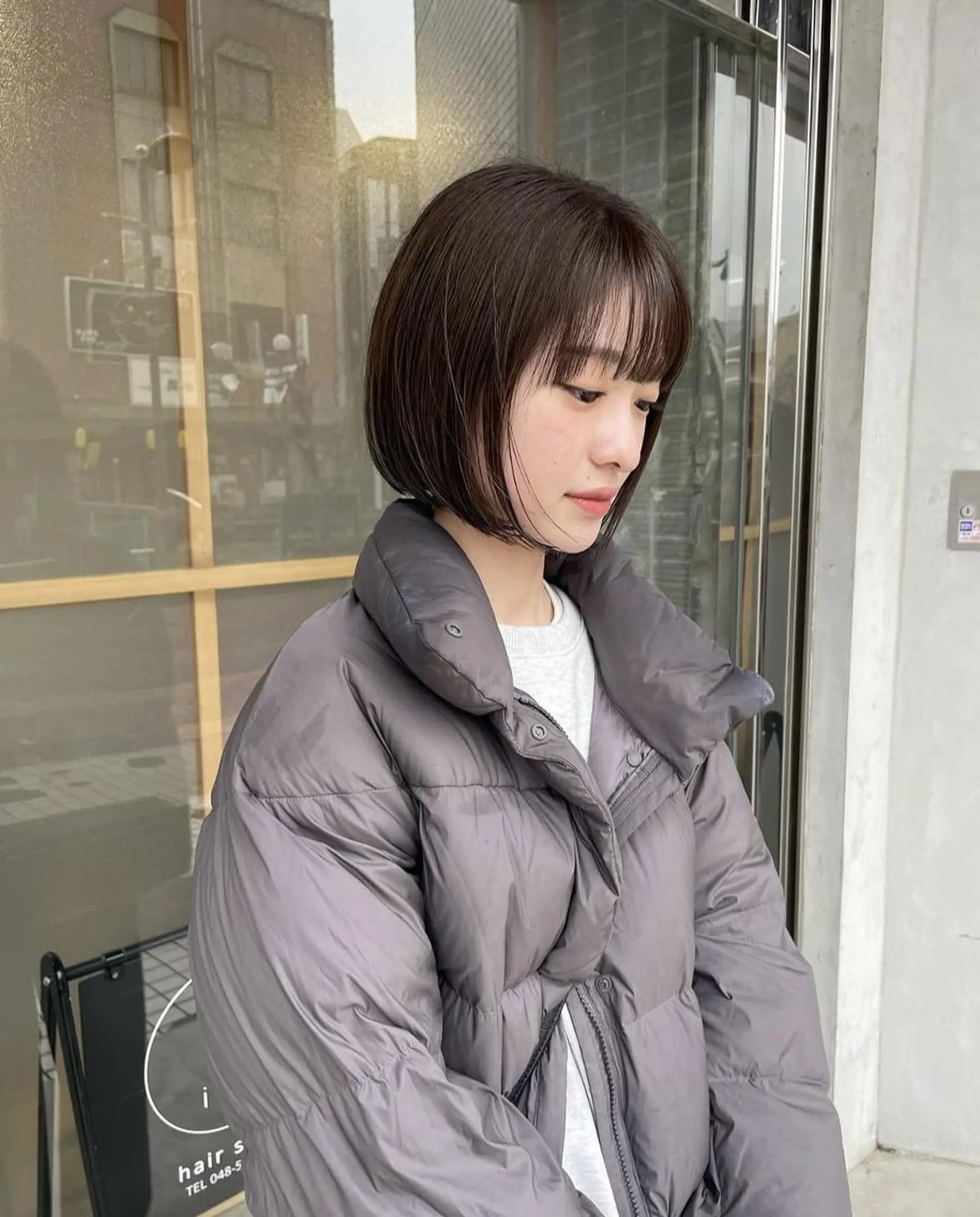 ショート カラー カット ヘアカラー アイカ🩰 in./イン熊谷のヘアスタイル