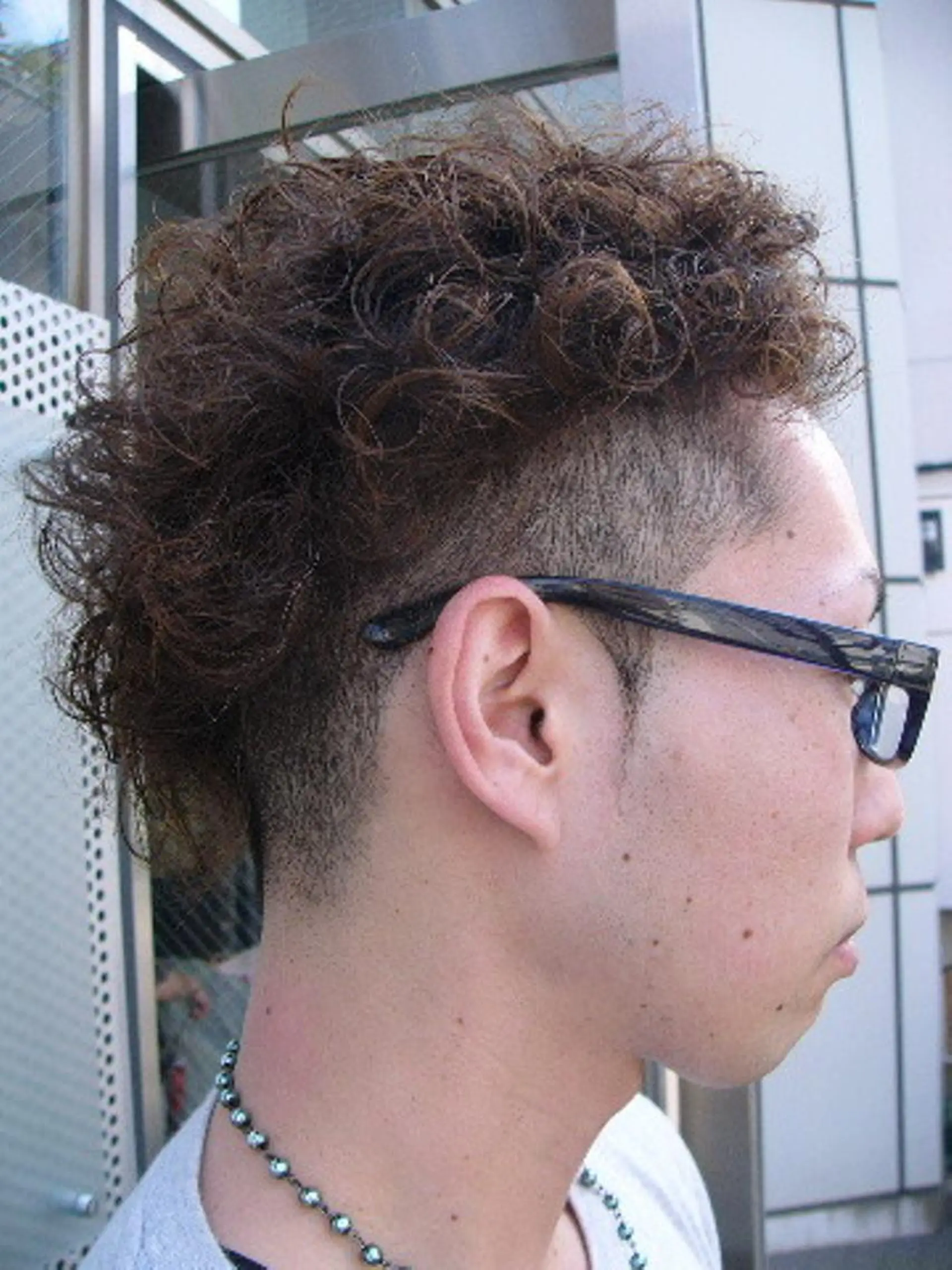 パーマ メンズ メンズパーマ ツーブロック sora所属・廣瀬 瞳のヘアスタイル