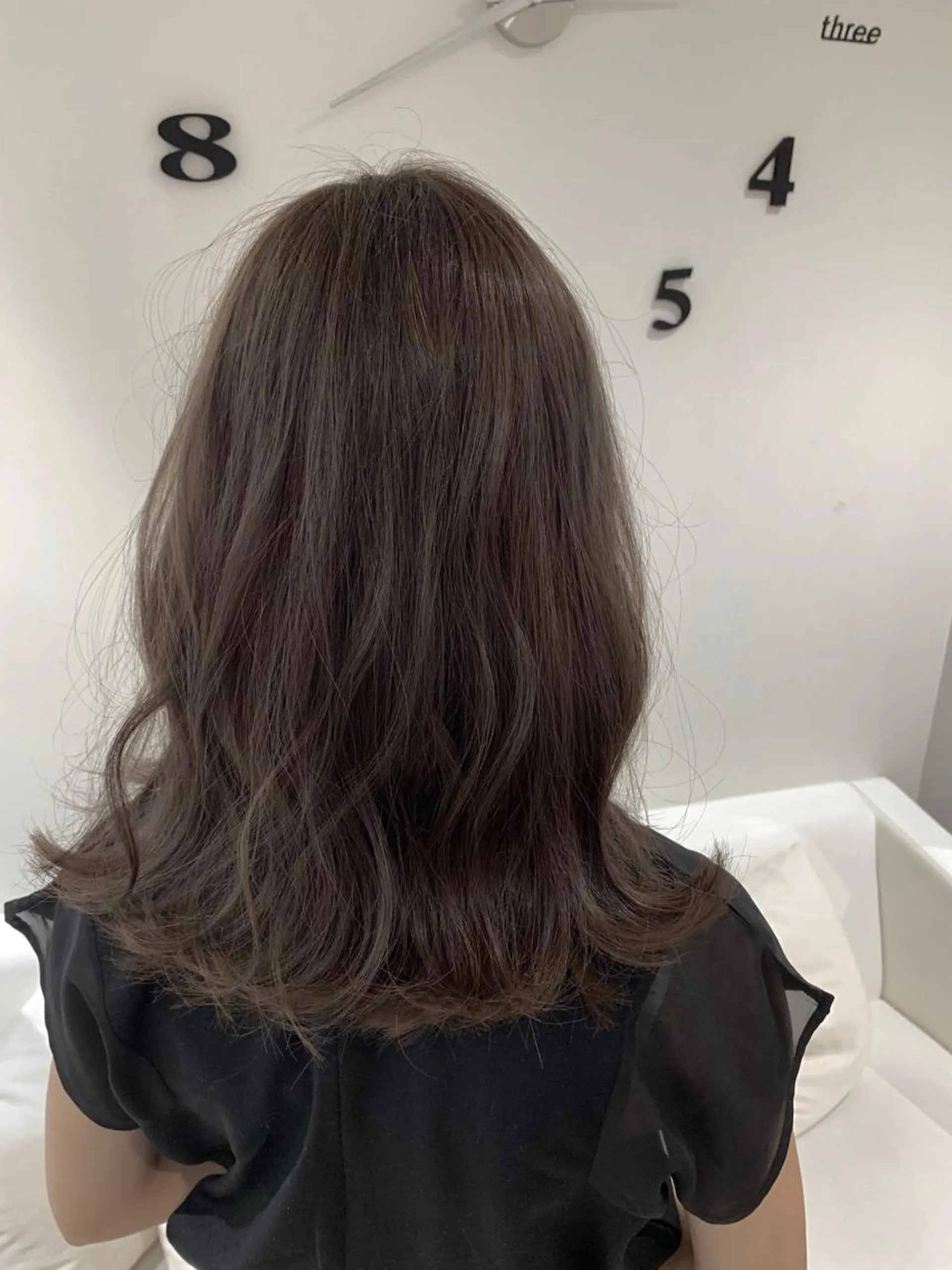 セミロング カラー ヘアカラー トリートメント 松吉 純平のヘアスタイル