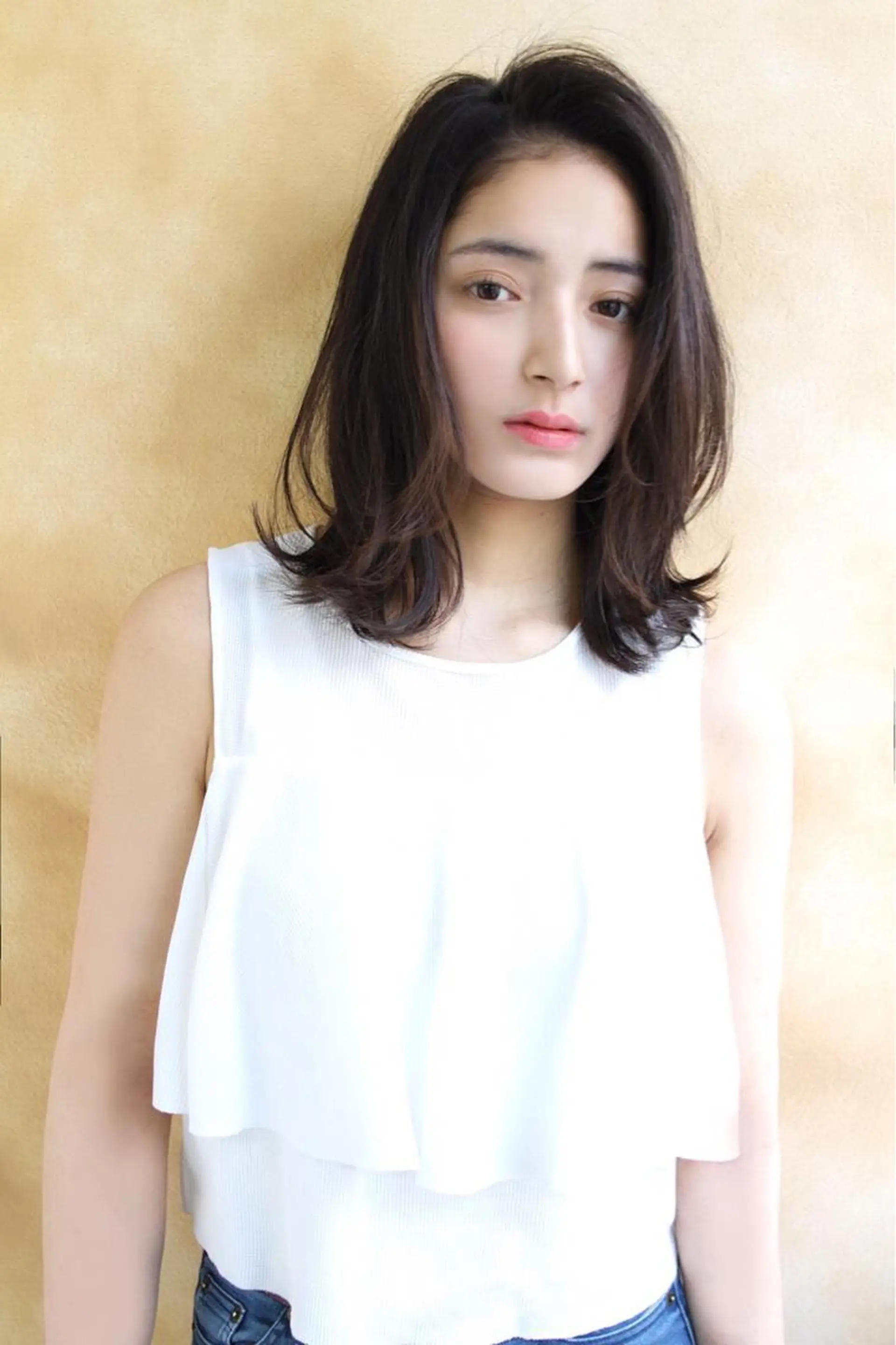 ミディアム カラー パーマ LiL`塚口所属・L i L 塚口のヘアスタイル