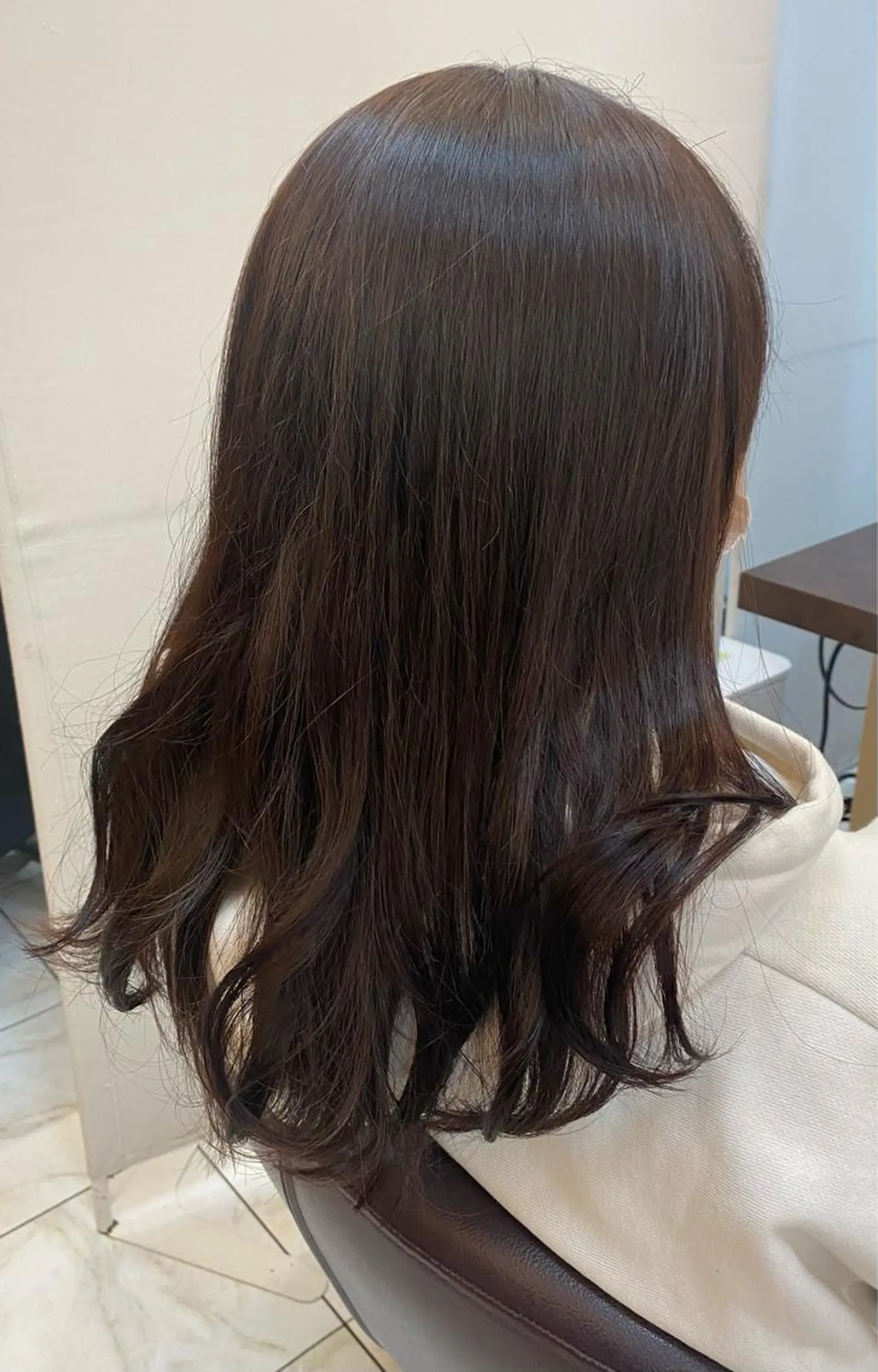 ロング カラー ブラウンカラー ココアブラウン 🐰ツヤ感カラー🐰 ななこのヘアスタイル