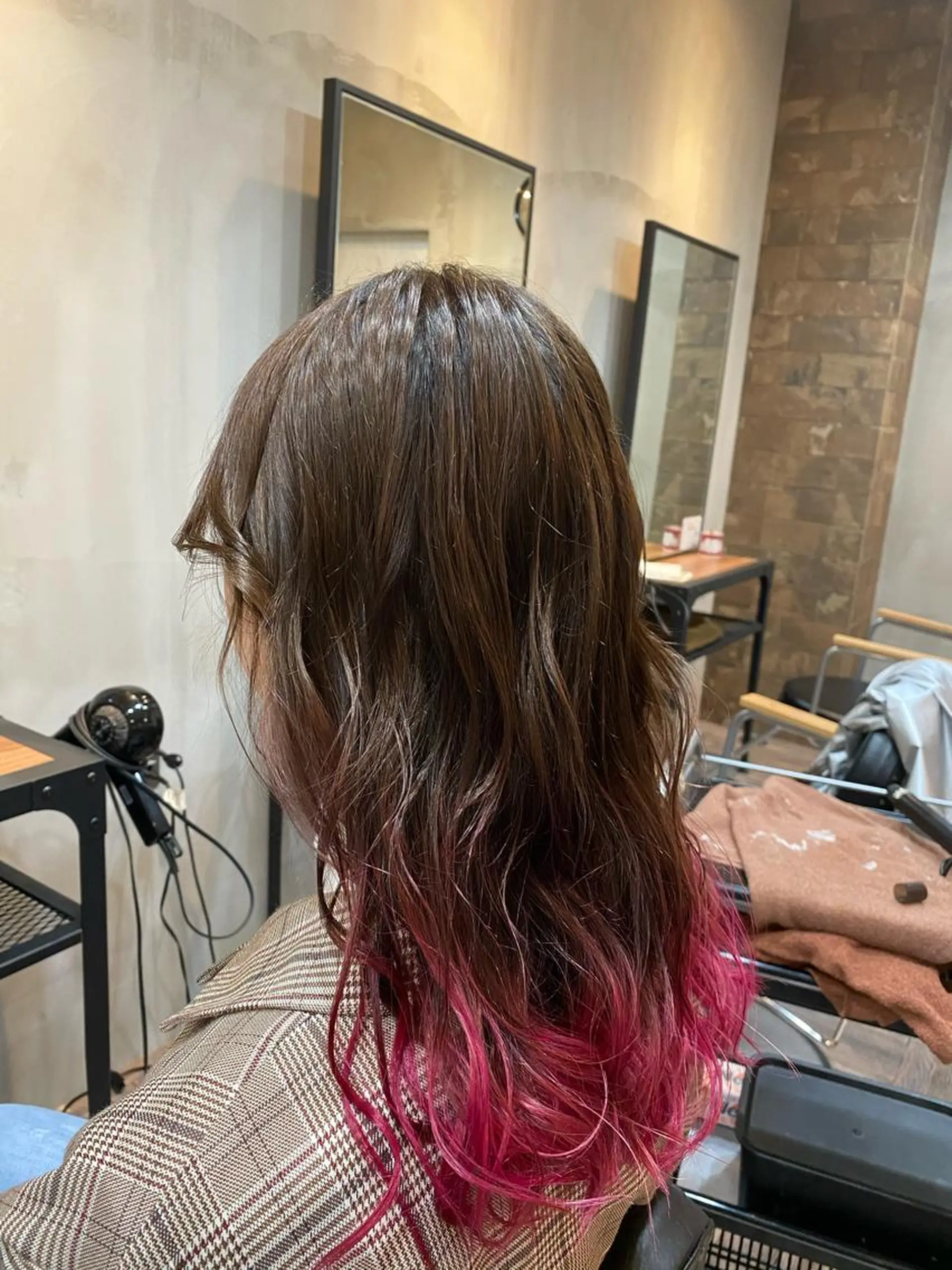 ロング カラー ヘアアレンジ Belle hair Design青野大貴のヘアスタイル