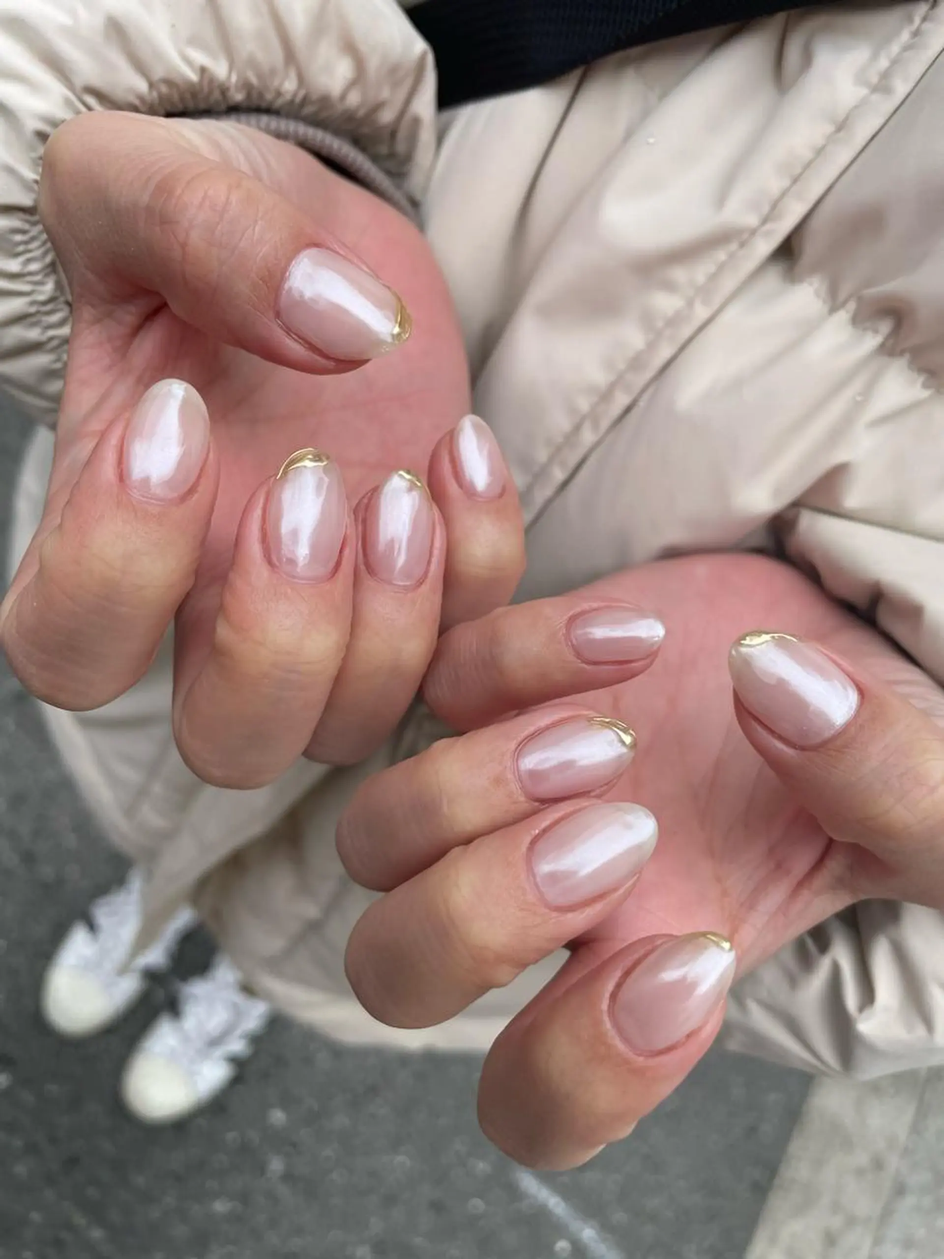 ロング カラー ヘアアレンジ キッズ ネイル マツエク・マツパ アイブロウ 福田 加奈のネイルデザイン