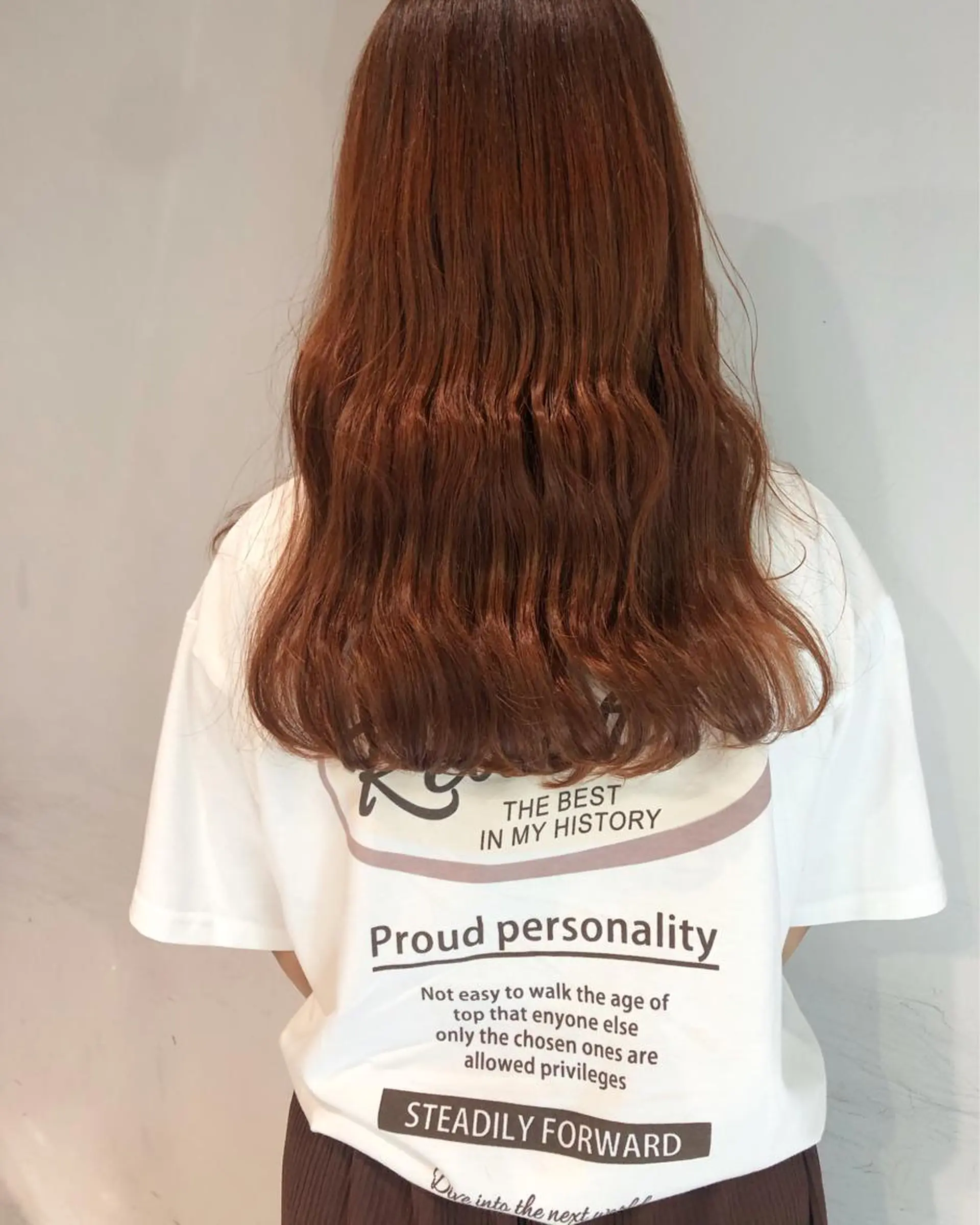 ロング カラー spooopy所属・🕊大垣 めぐみ🕊のヘアスタイル