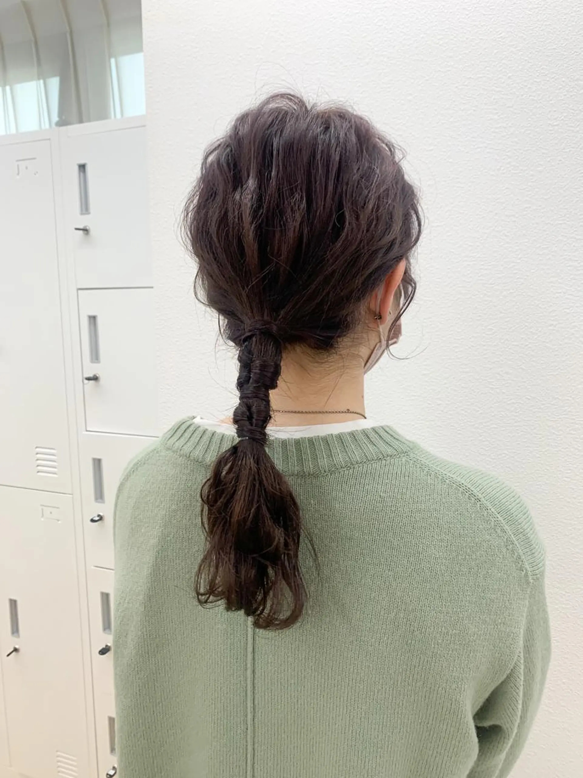 ロング ヘアアレンジ ポニーテール cirrus🕊 韓国ヘア♡山縣あかりのヘアスタイル