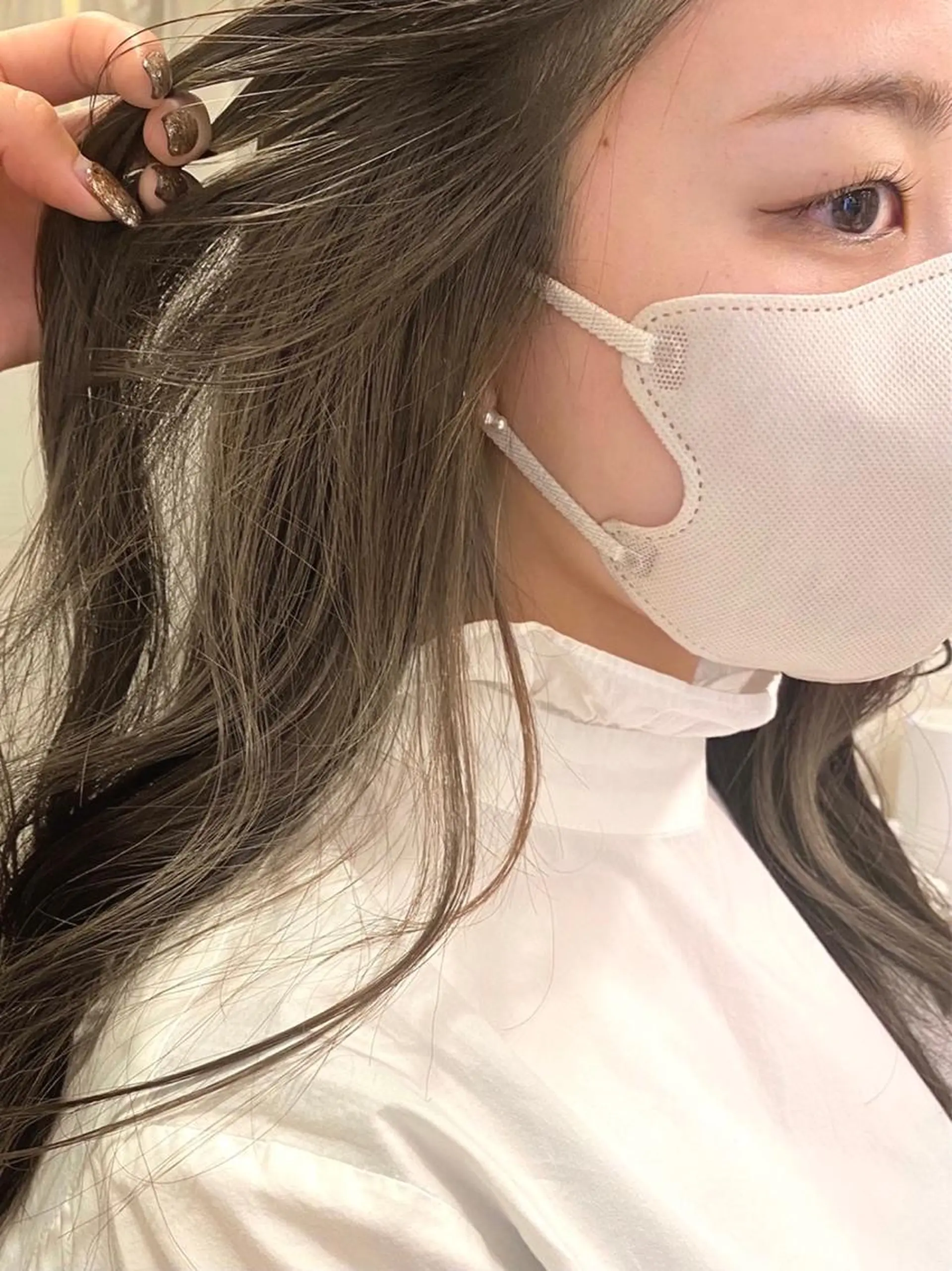 ロング カラー ANNA /艶髪/ハイトーンのヘアスタイル