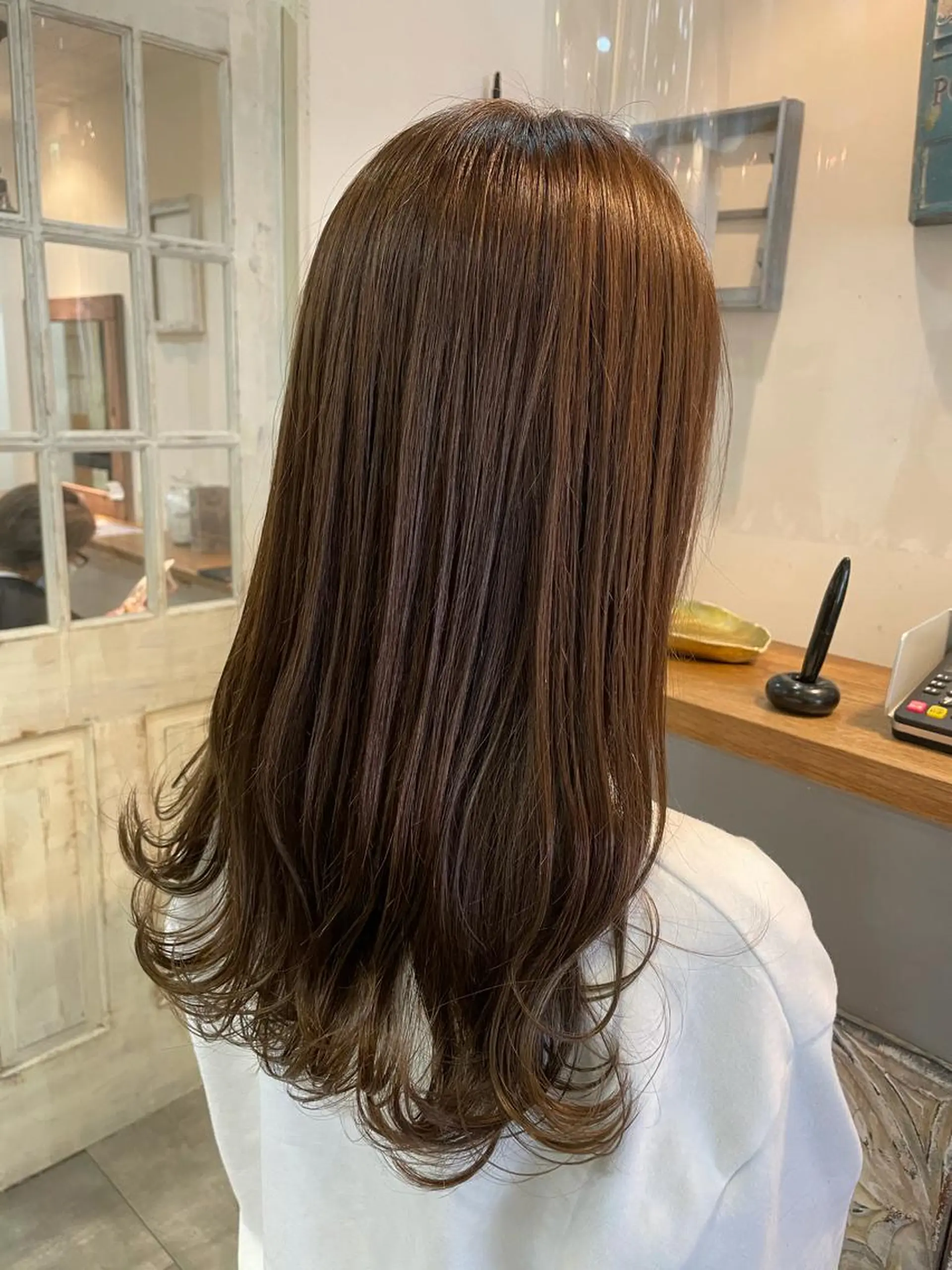 ロング カット ヘアカラー トリートメント little×PORTO sannomiya所属・福田 ジュンキのヘアスタイル