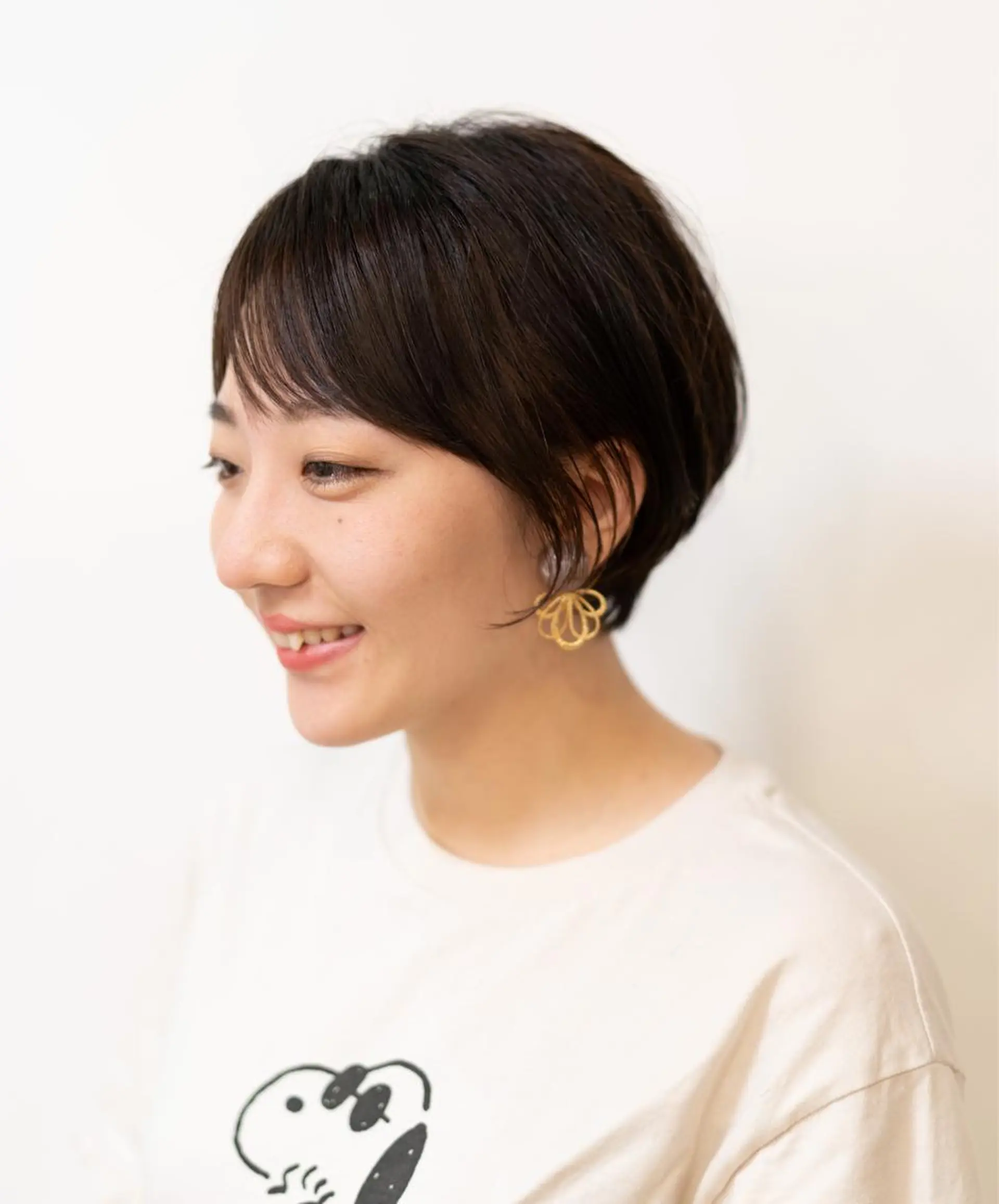 ショート 縮毛矯正 salon m ni サロンマーニ所属・久保田 一のヘアスタイル