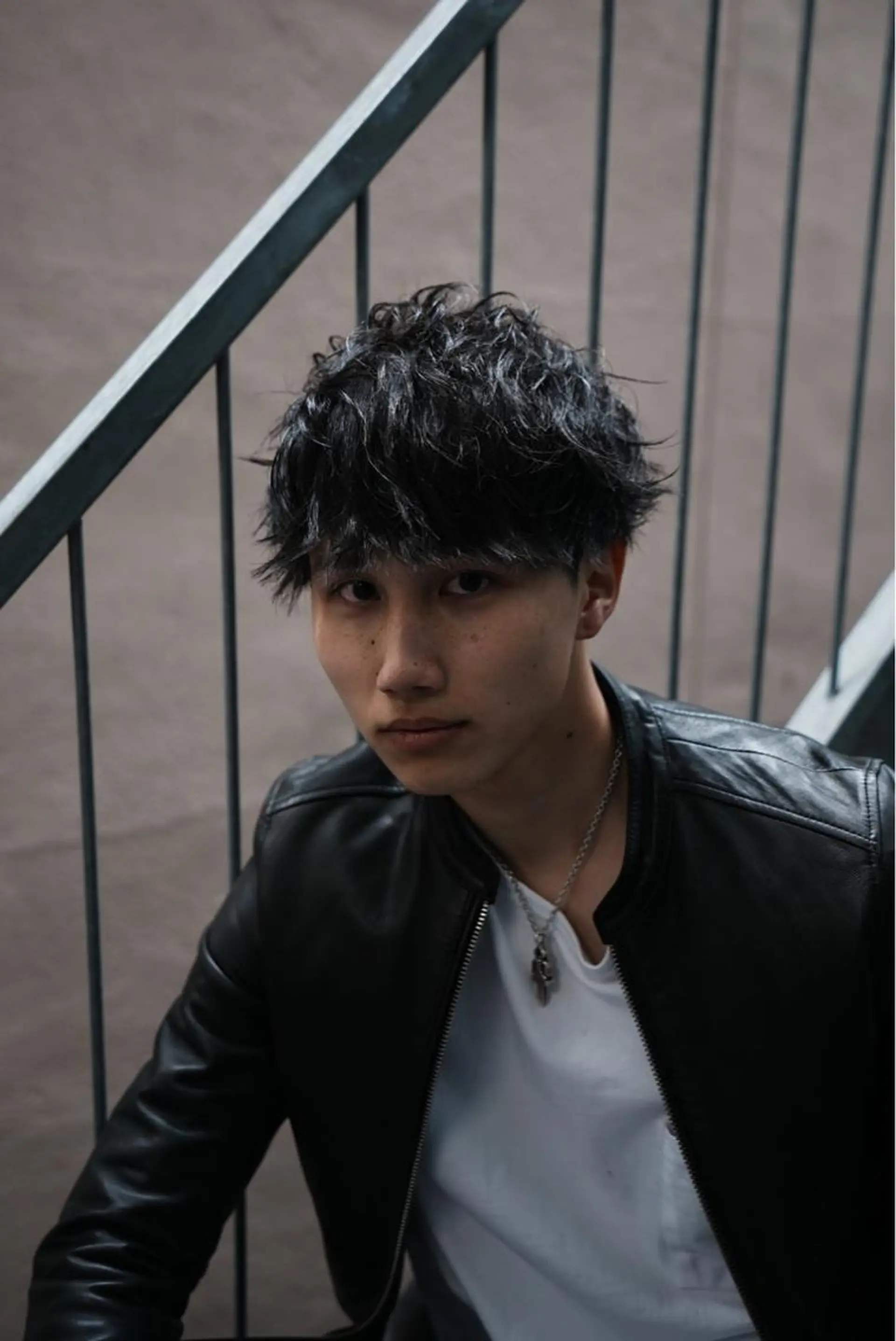 ショート メンズ マッシュ カット パーマ トリートメント ヘアセット グランルシア所属・梅田茶屋町メンズ N o.1 榊のヘアスタイル