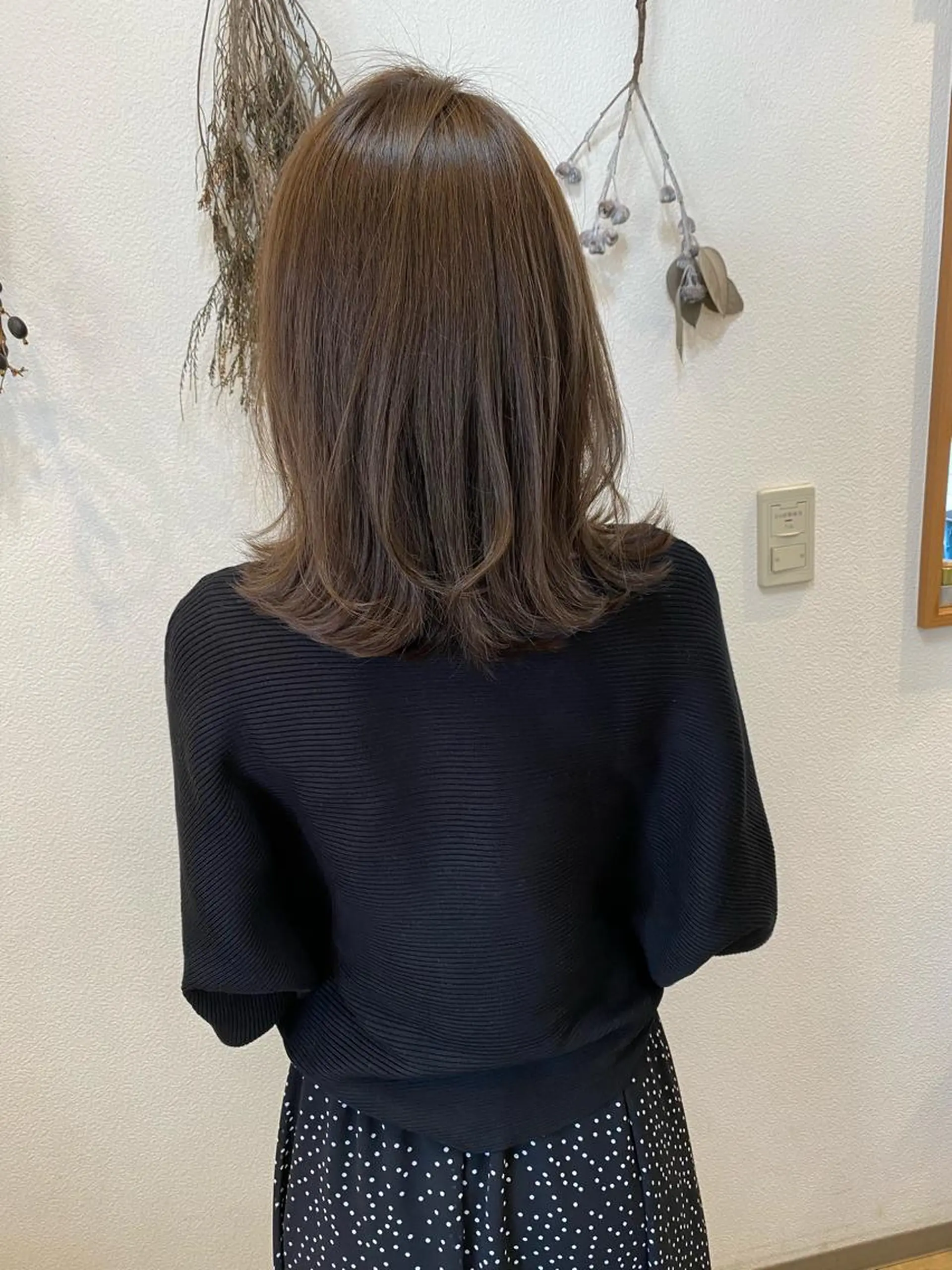 ミディアム カラー カット ヘアカラー トリートメント ショート、ボブ シマダマサトのヘアスタイル