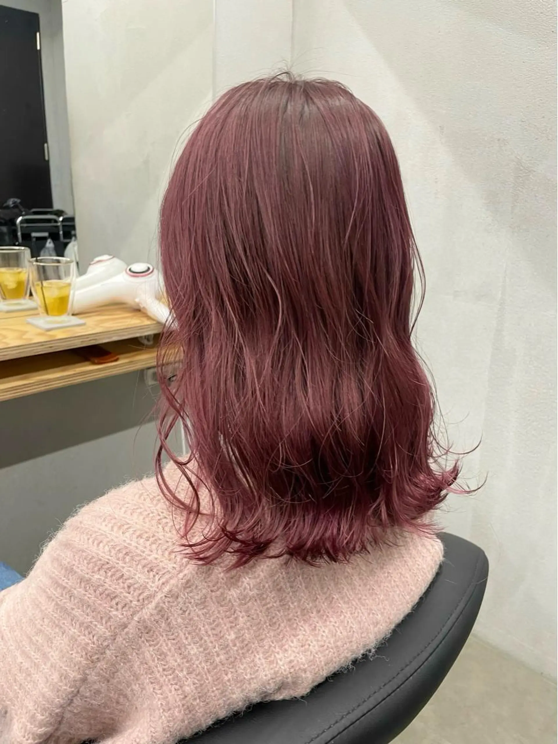 セミロング カラー ヘアカラー トリートメント ひより ／Nのヘアスタイル