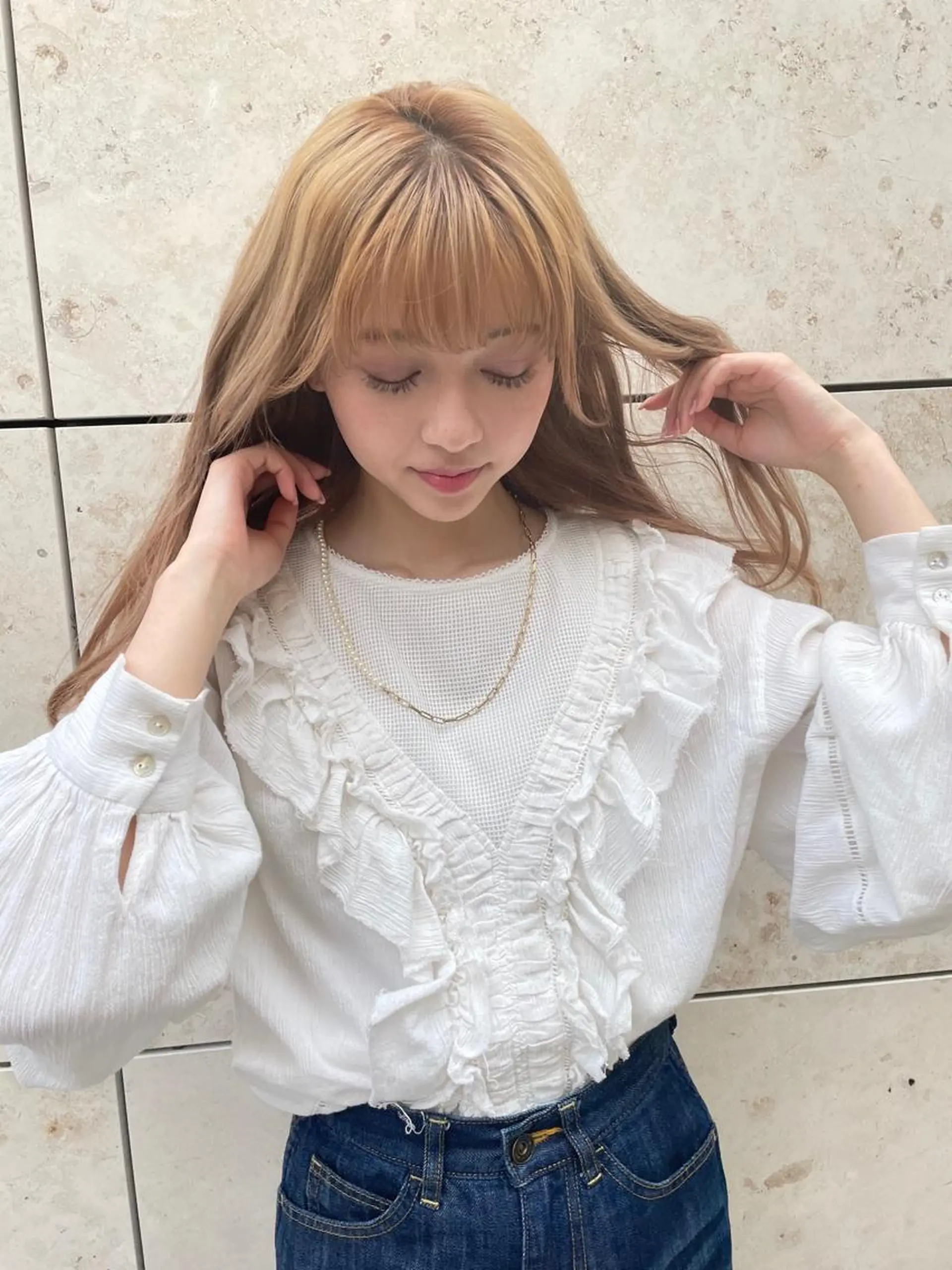 ロング レイヤーカット🎀 kanaのヘアスタイル