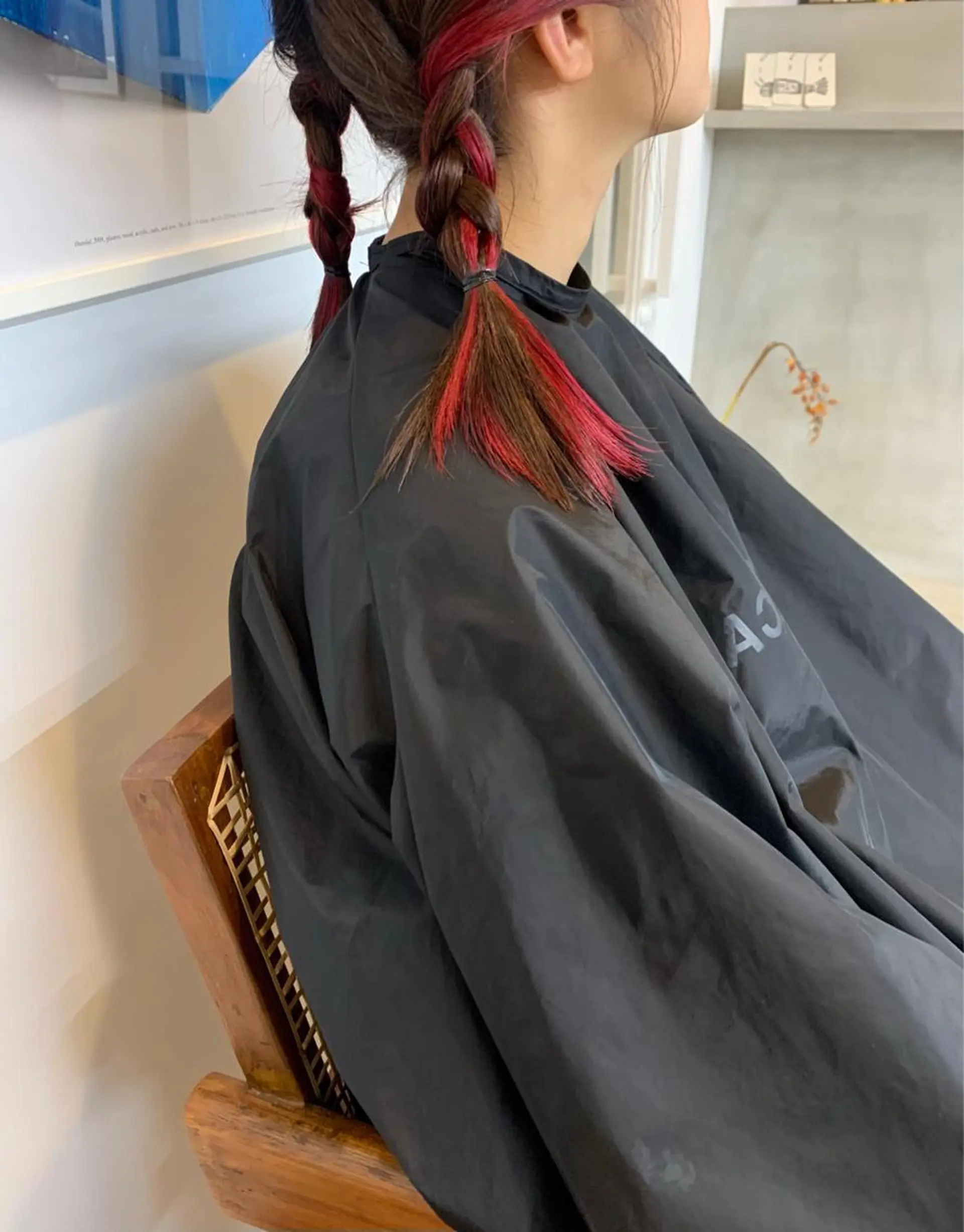 ミディアム カラー Alter所属・layer/透明感 ハイトーン/kanaのヘアスタイル