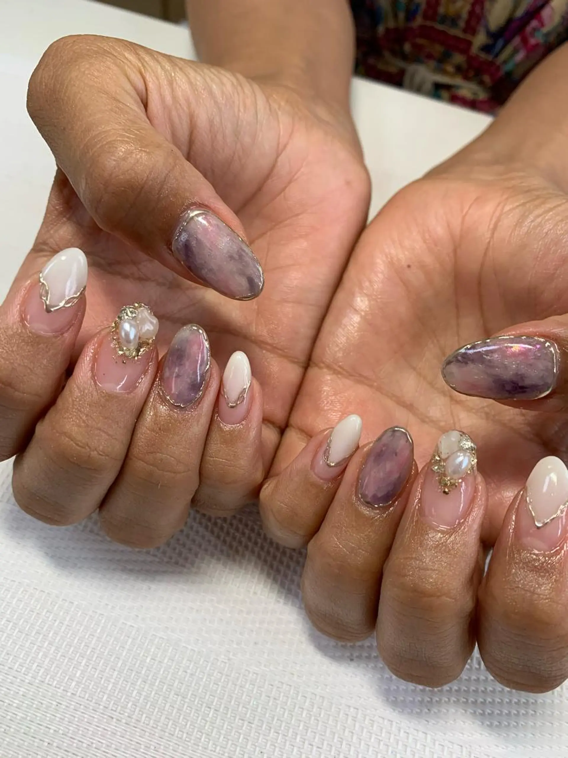 ネイル rukianail 新里のネイルデザイン