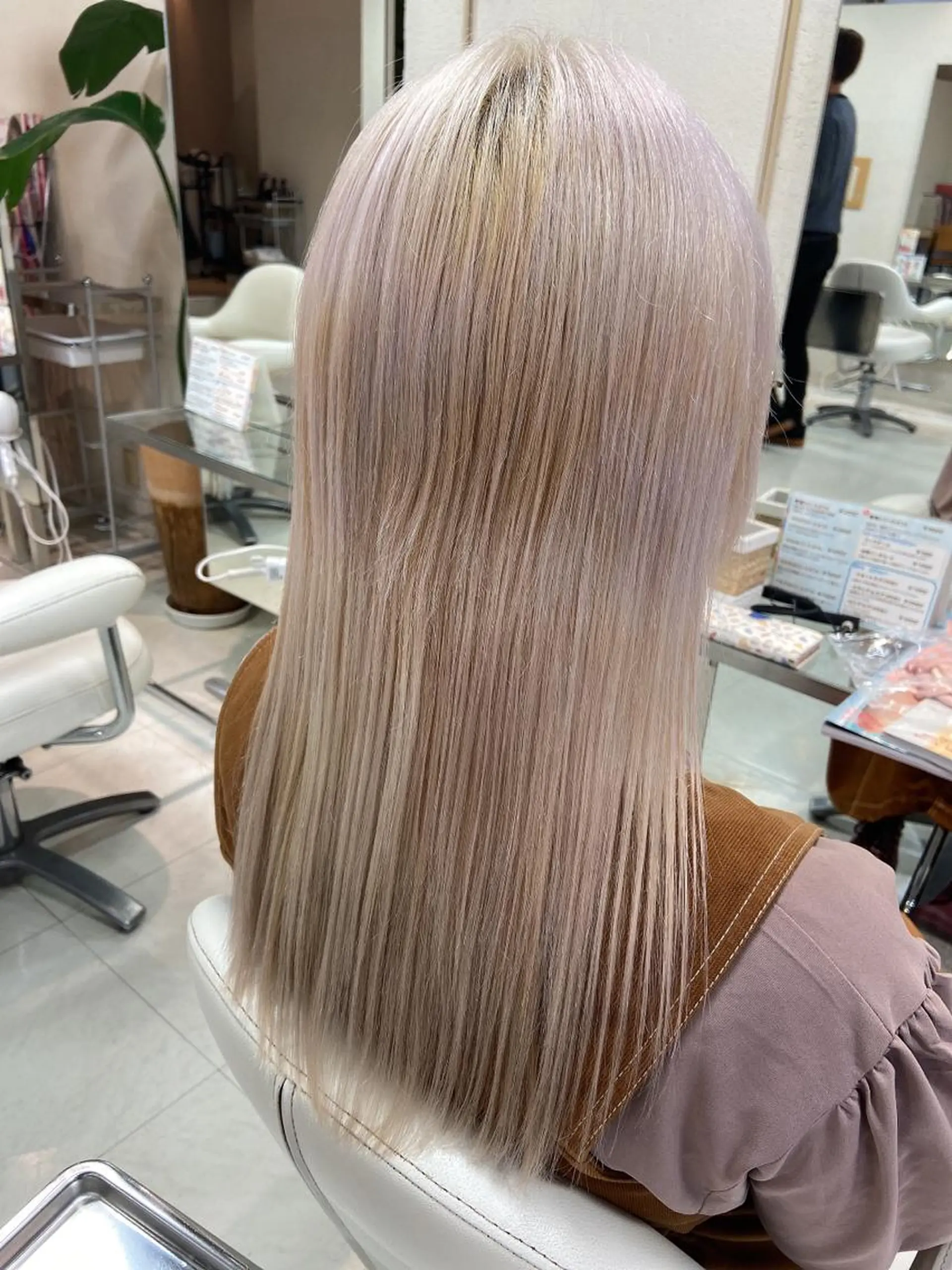 ロング トリートメント カット トリートメント 菊地 美憂のヘアスタイル